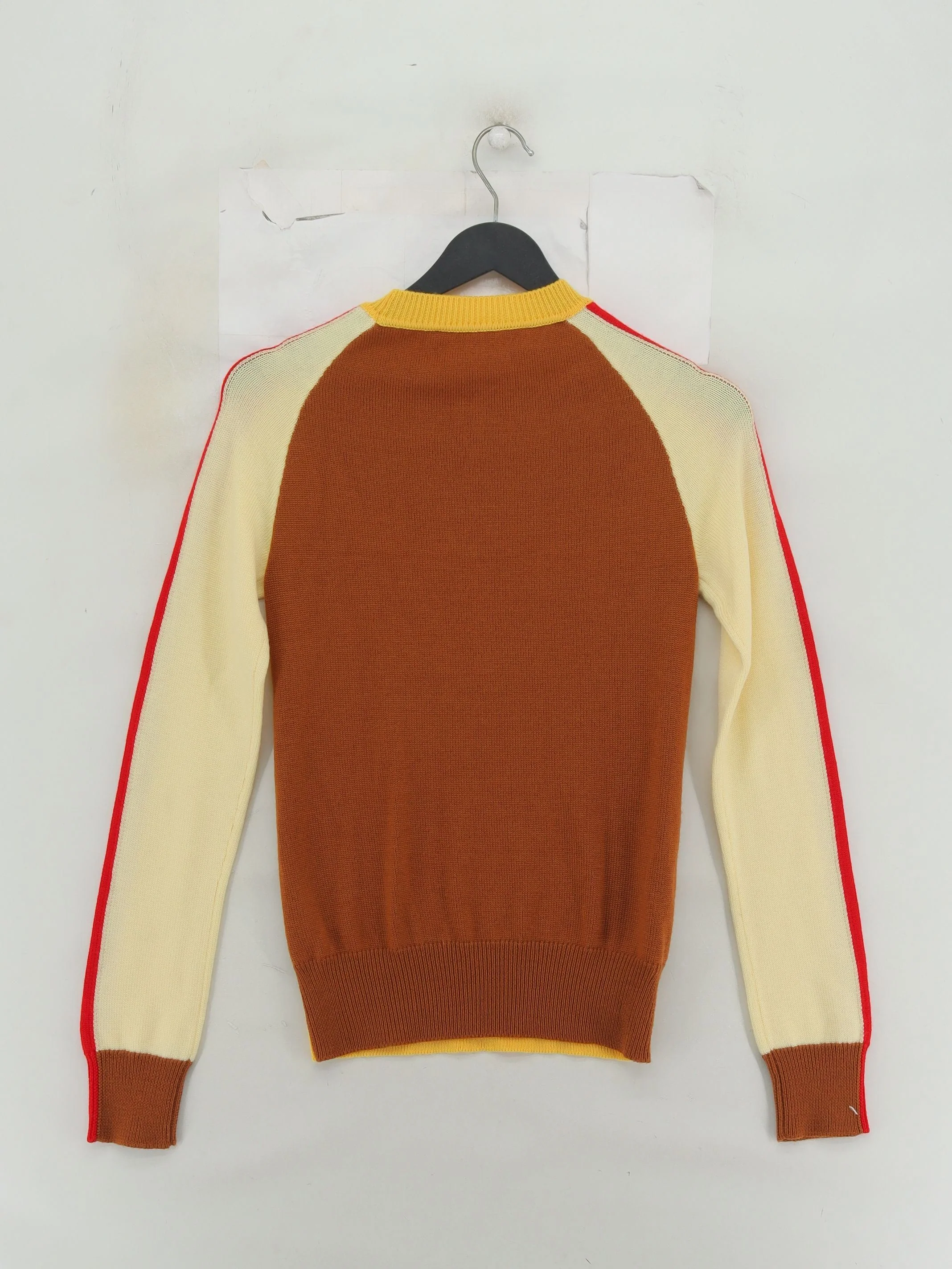 Marni Women's Jumper UK 8 Multi Striped 100% Other Crew Neck Pullover - Image 2
