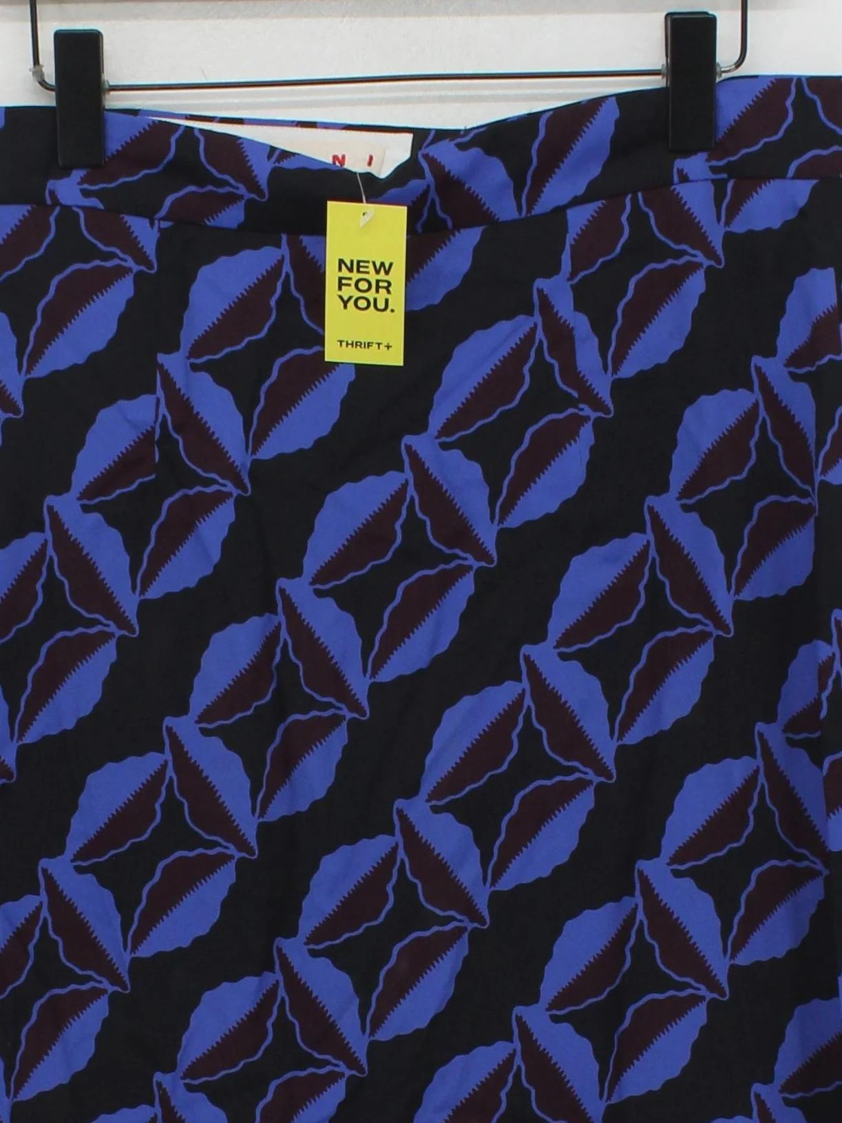 Marni Women's Midi Skirt UK 18 Multi Viscose with Silk Midi A-Line - Image 3