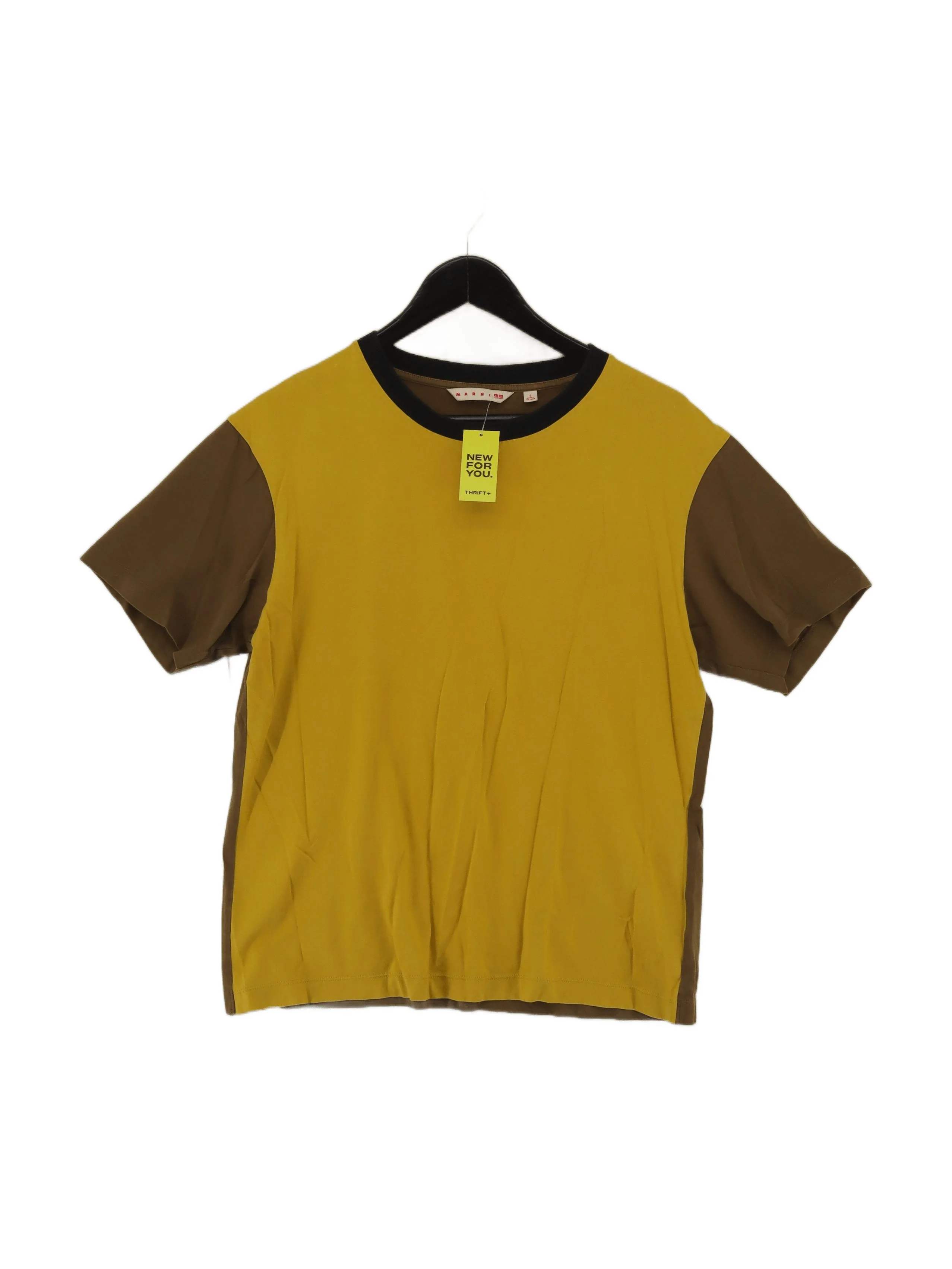 Marni X Uniqlo Men's T-Shirt S Multi 100% Cotton Basic