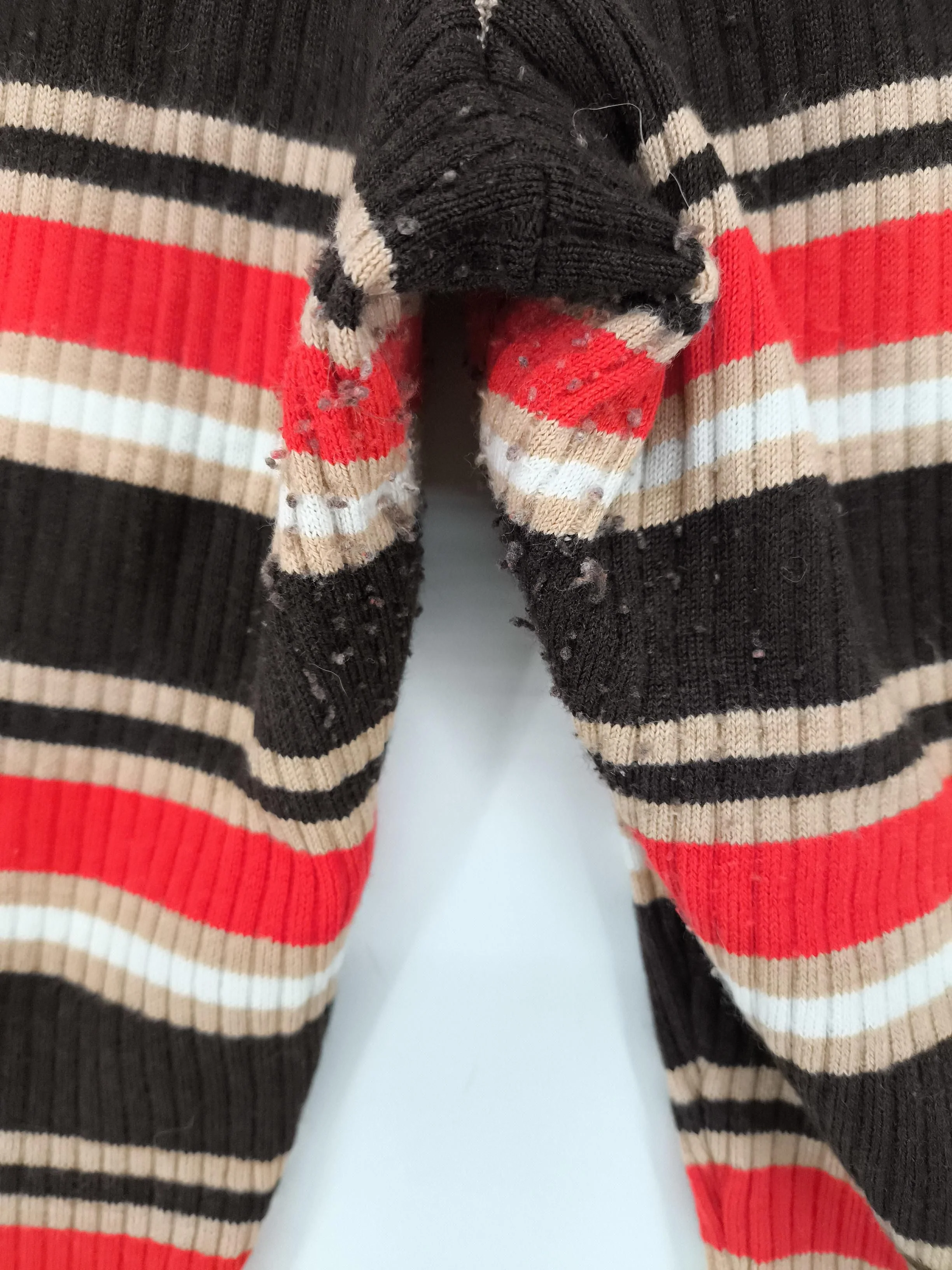Marni X Uniqlo Women's Trousers XL Multi Wool - Image 8