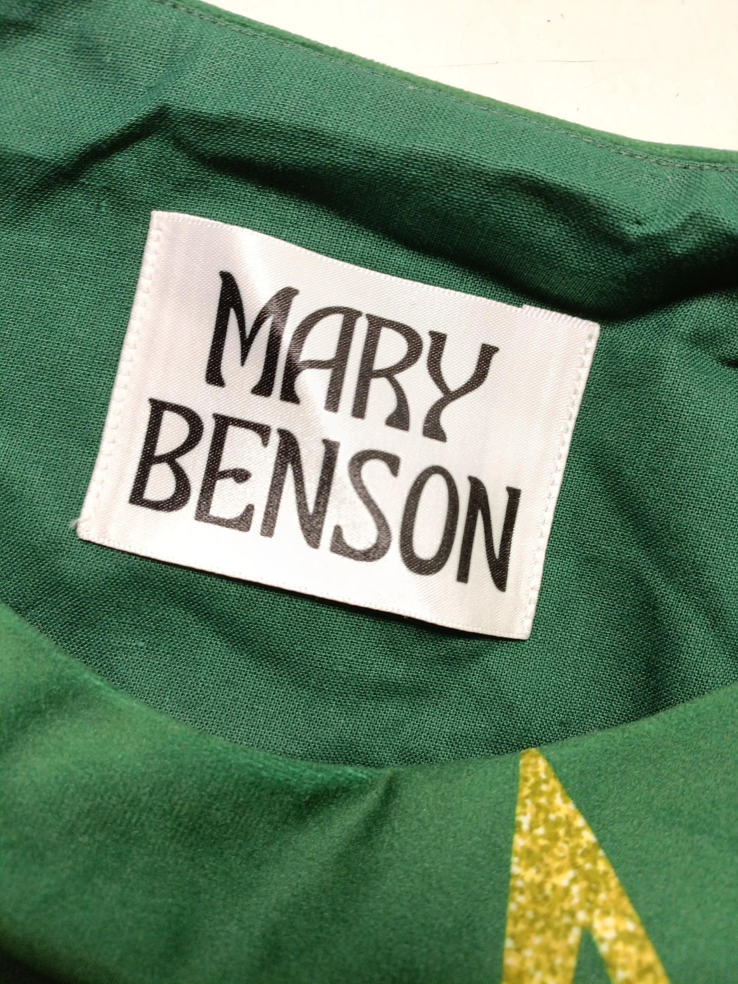 Mary Benson Jumper Midi Dress UK10 in Green - Image 5