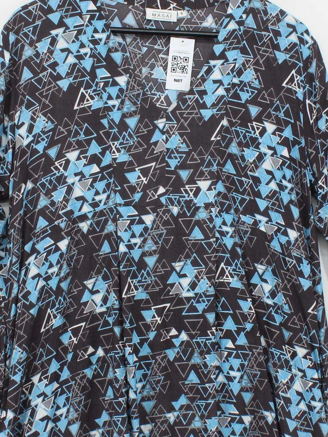 Masai A-Line Mini Dress S in Multi - Image 3