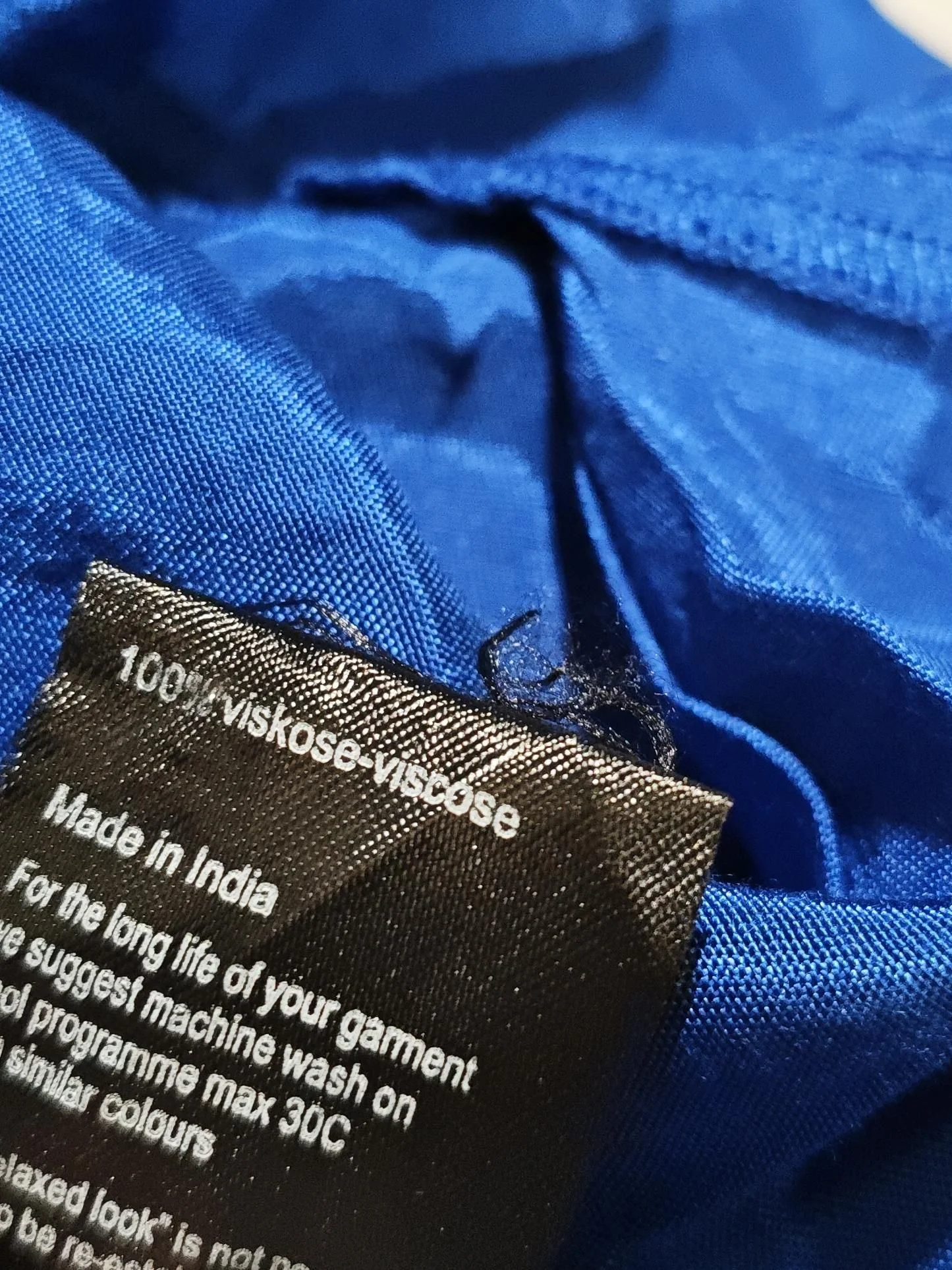 Masai Shirt Mini Dress M in Blue - Image 6