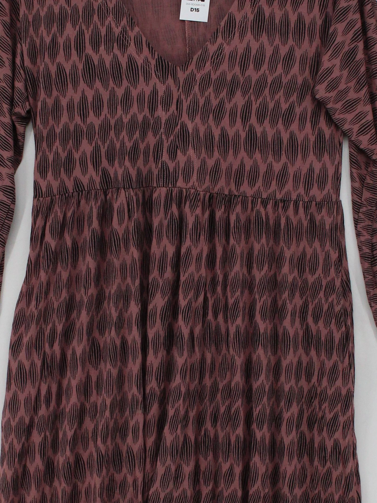 Masai Shirt Mini Dress M in Brown - Image 3
