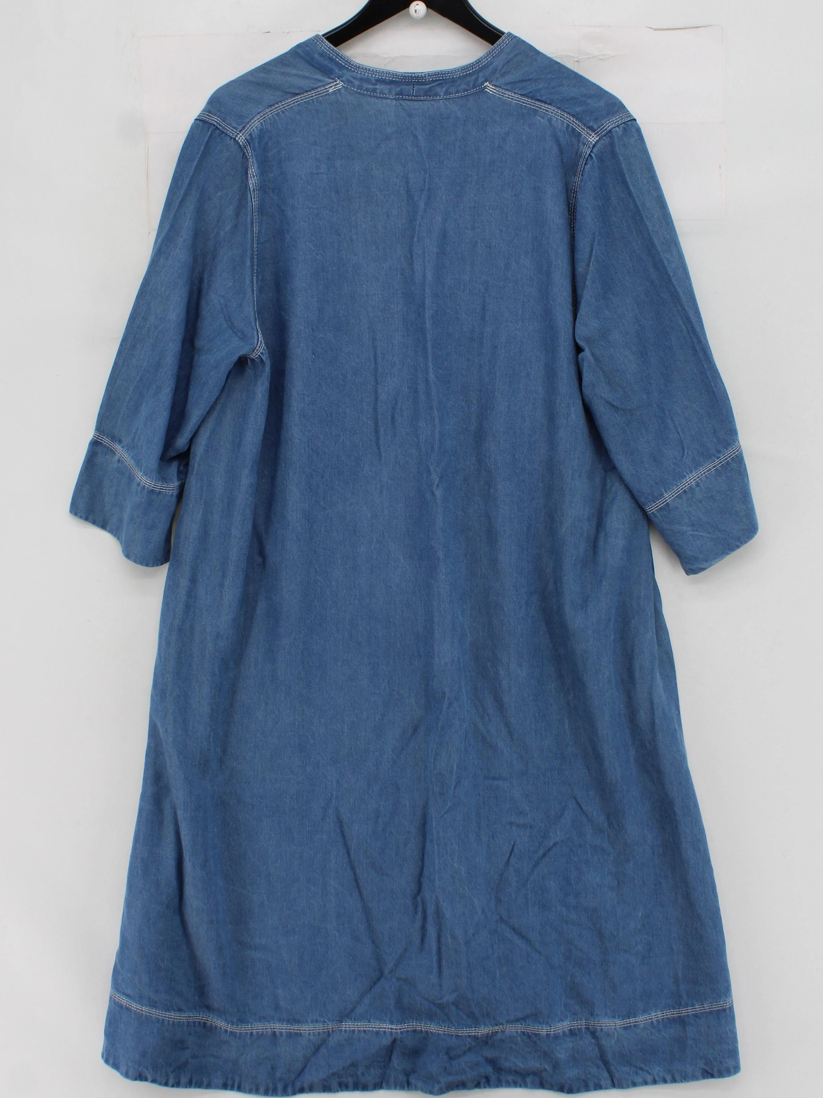 Masai T-Shirt Mini Dress UK12 in Blue - Image 2