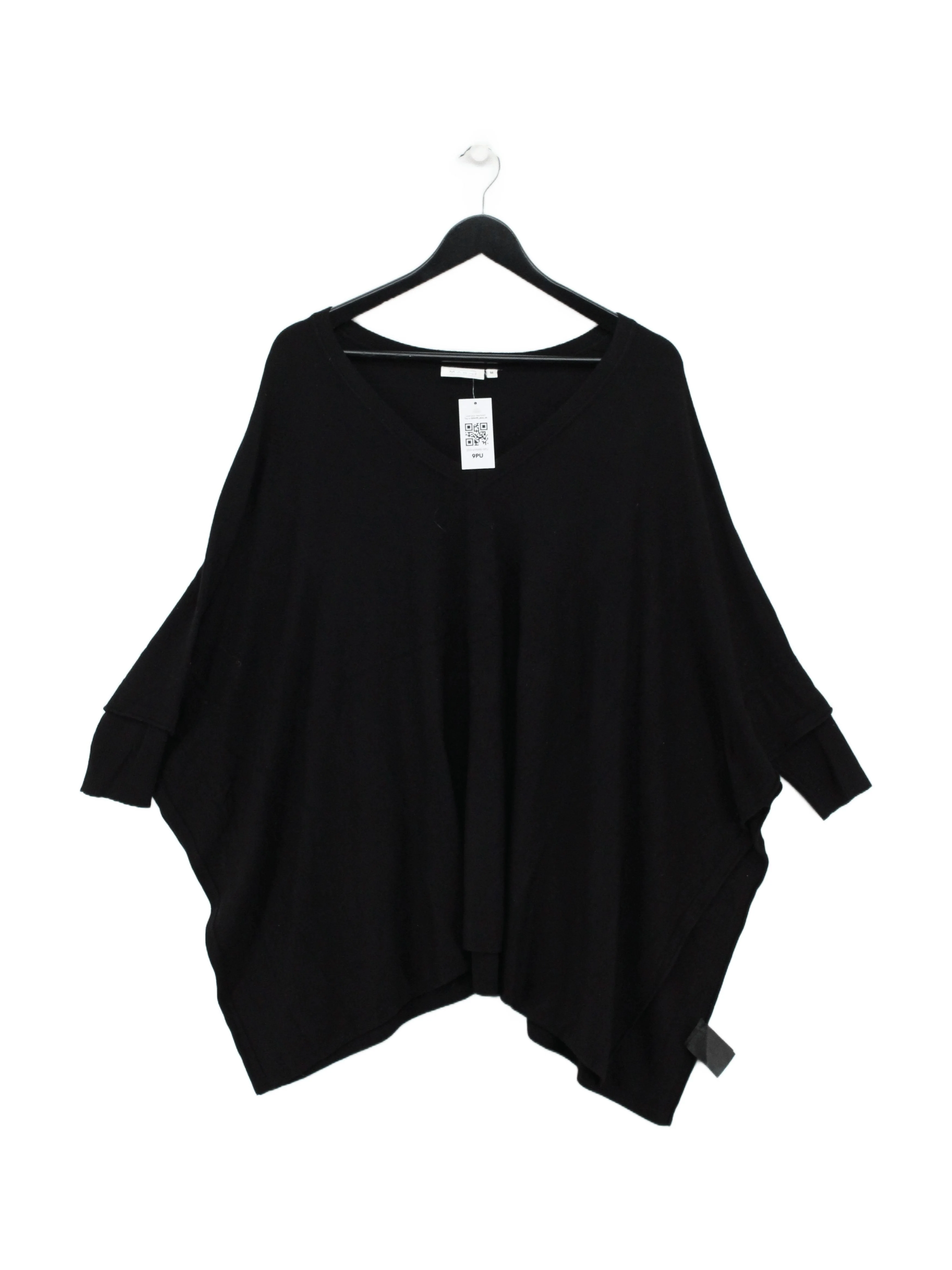 Masai Women's Jumper M Black Viscose with Polyamide, Elastane Pullover
