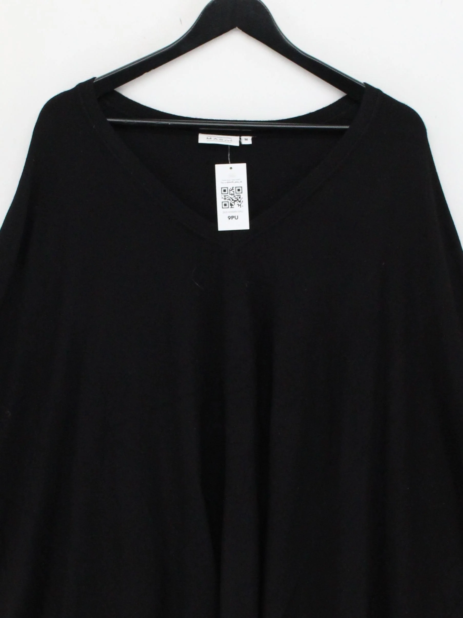 Masai Women's Jumper M Black Viscose with Polyamide, Elastane Pullover - Image 3