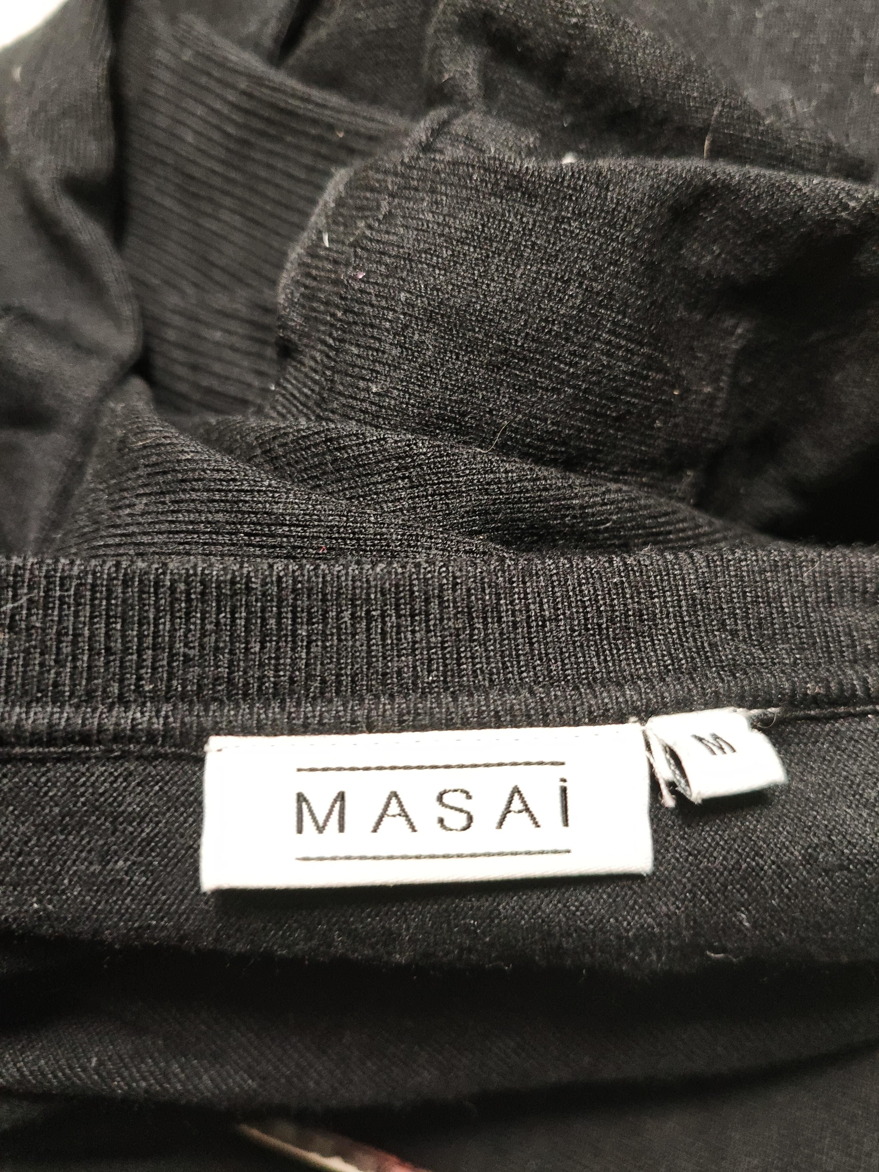 Masai Women's Jumper M Black Viscose with Polyamide, Elastane Pullover - Image 5