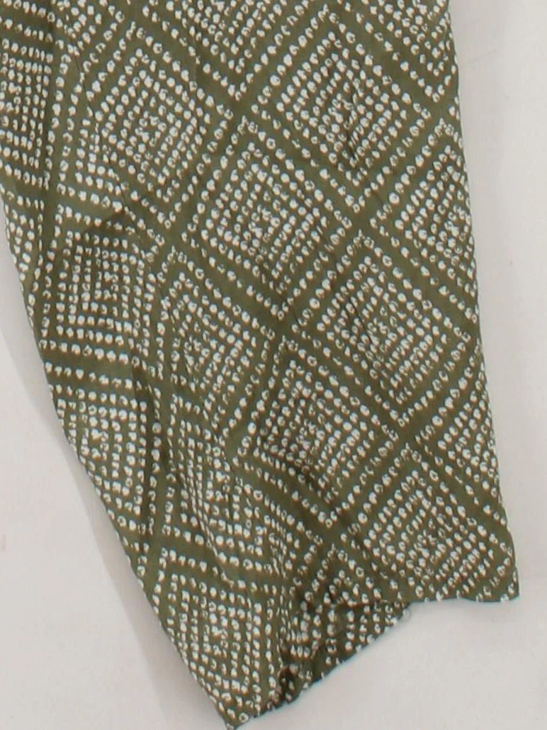 Masai Women's Trousers M Green Geometric 100% Viscose Wide-Leg Sweatpants - Image 4