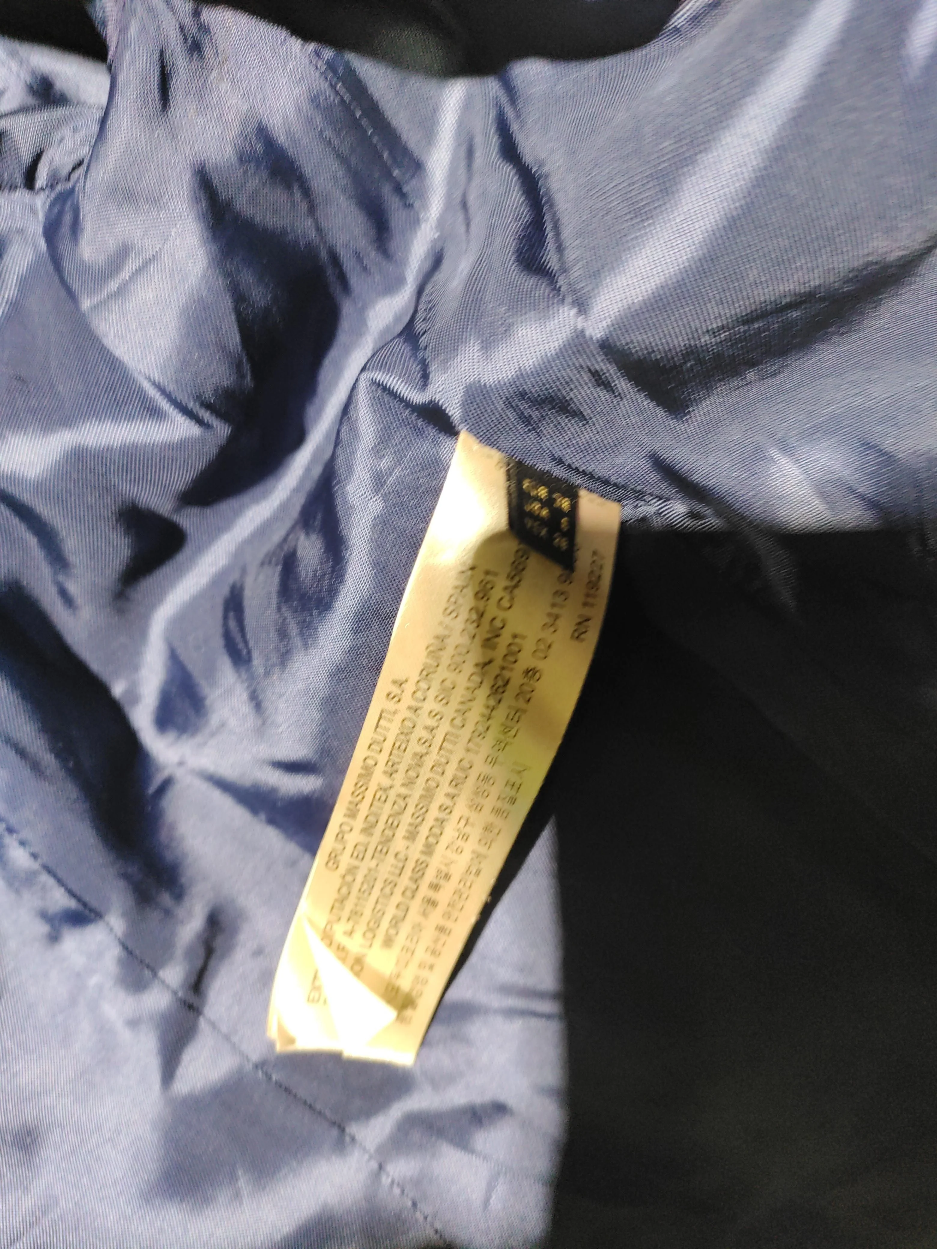 Massimo Dutti Bomber Jacket jacket blue - Image 6