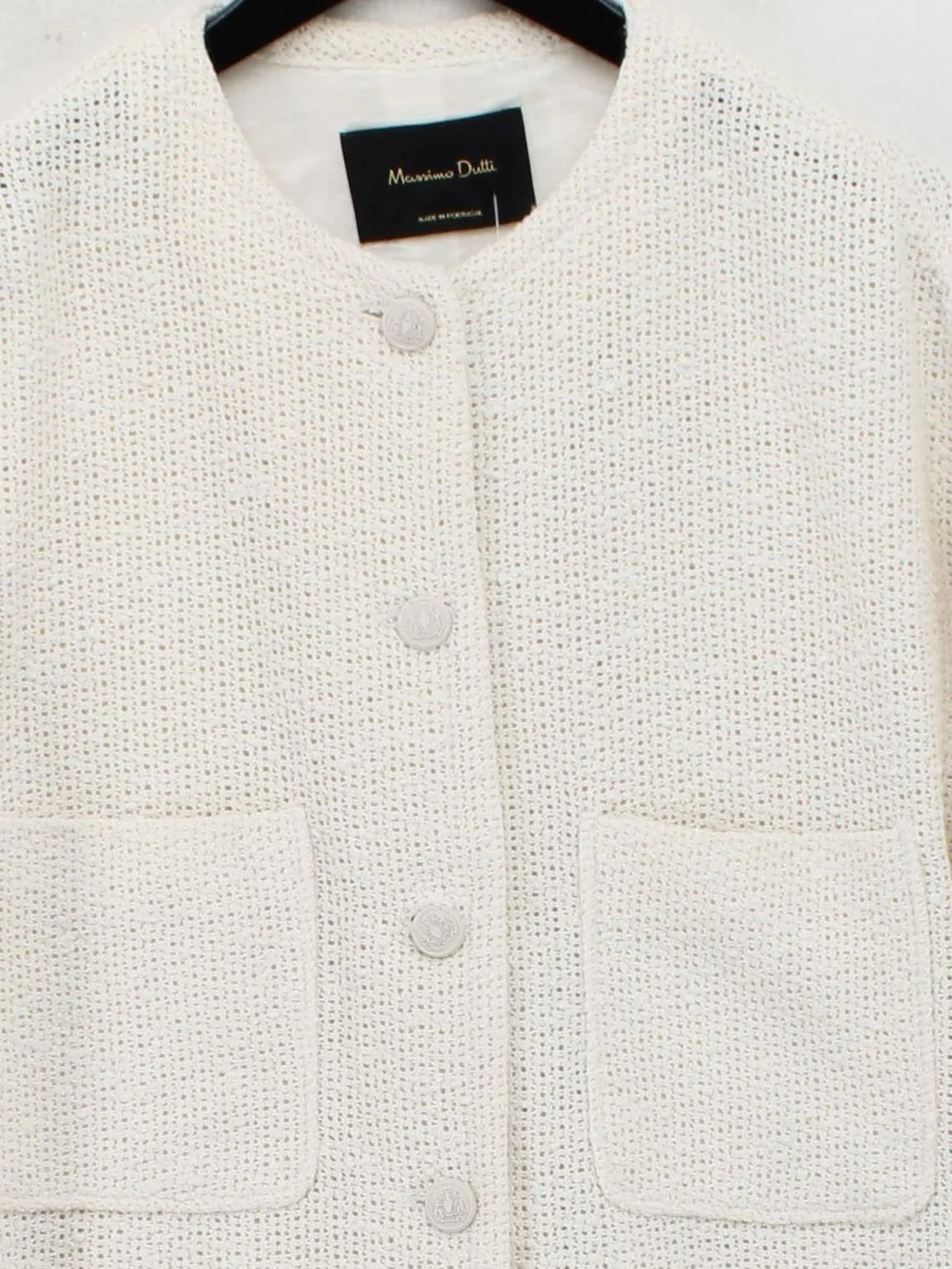 Massimo Dutti Bomber Jacket jacket cream - Image 3