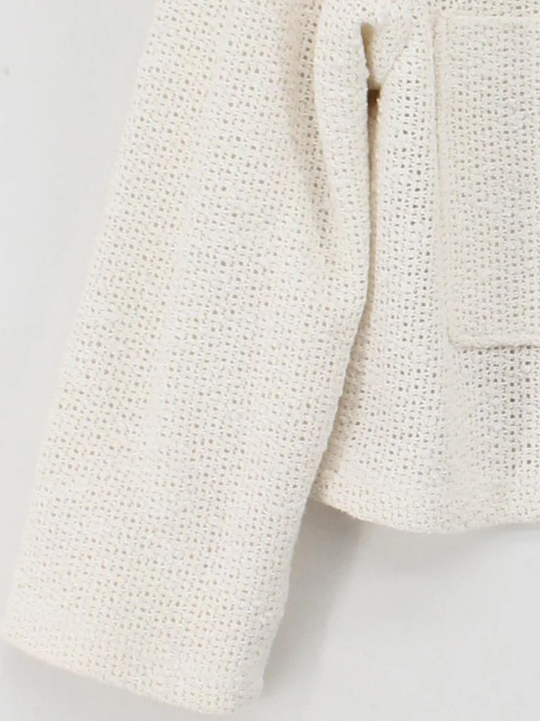Massimo Dutti Bomber Jacket jacket cream - Image 4