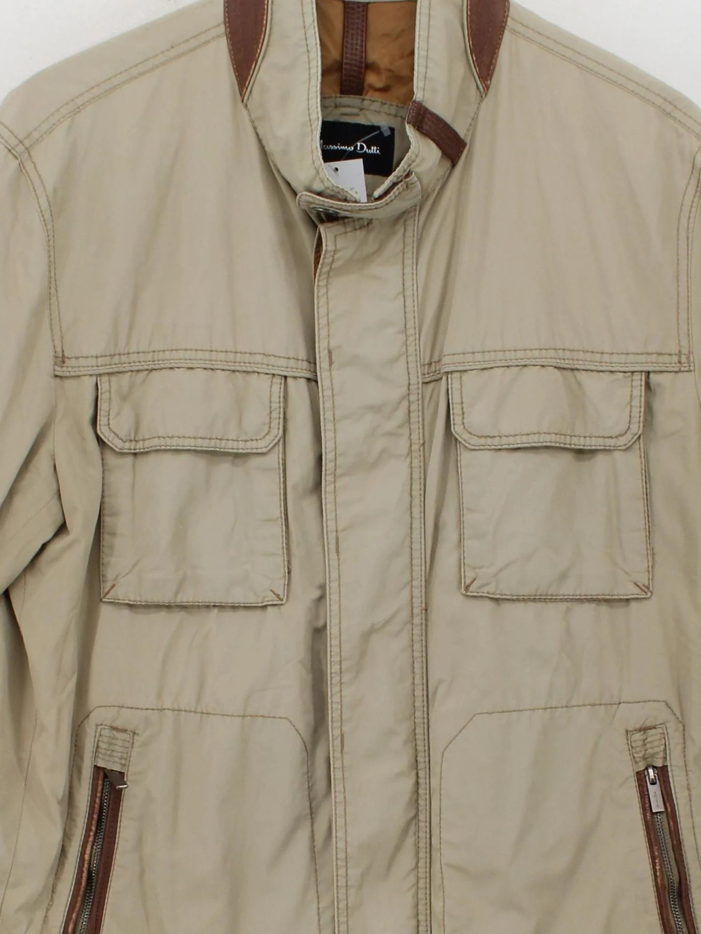 Massimo Dutti Bomber Jacket jacket tan - Image 3