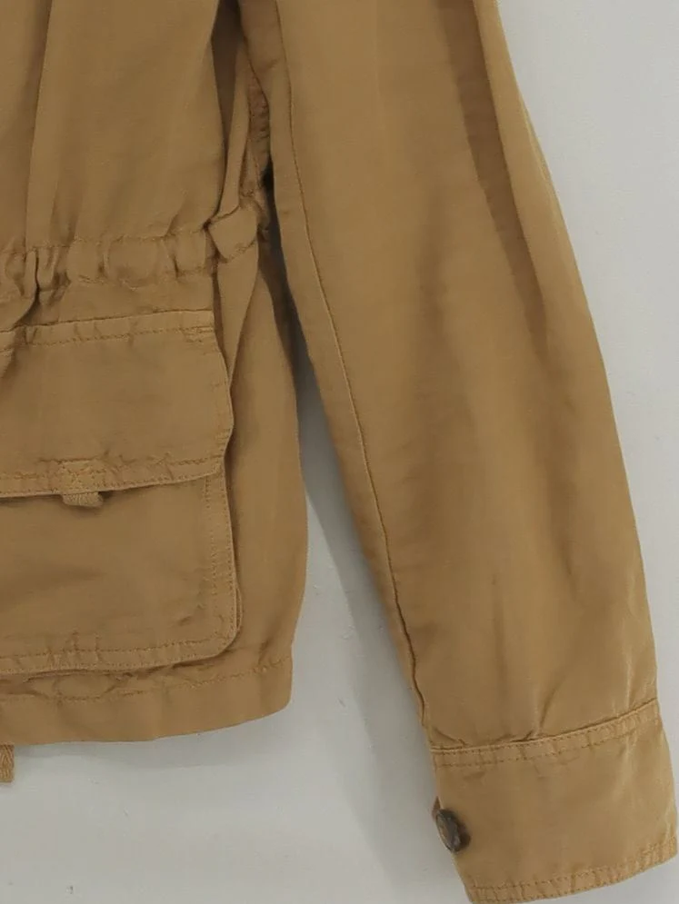 Massimo Dutti Bomber Jacket jacket tan - Image 4