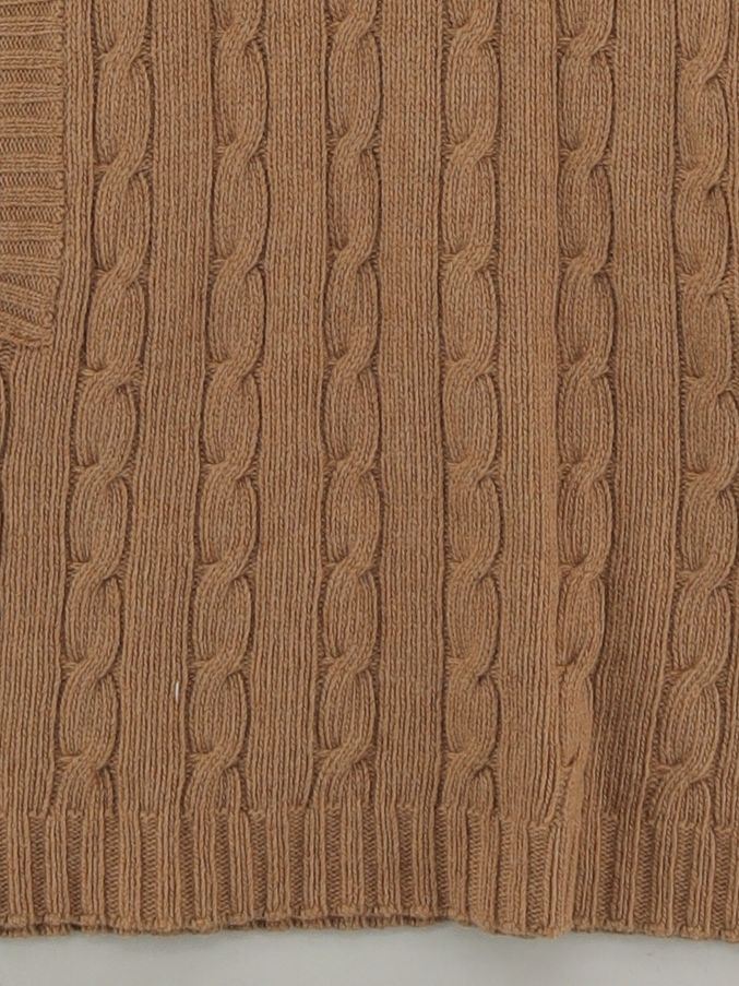Massimo Dutti Jumper Mini Dress M in Tan - Image 4