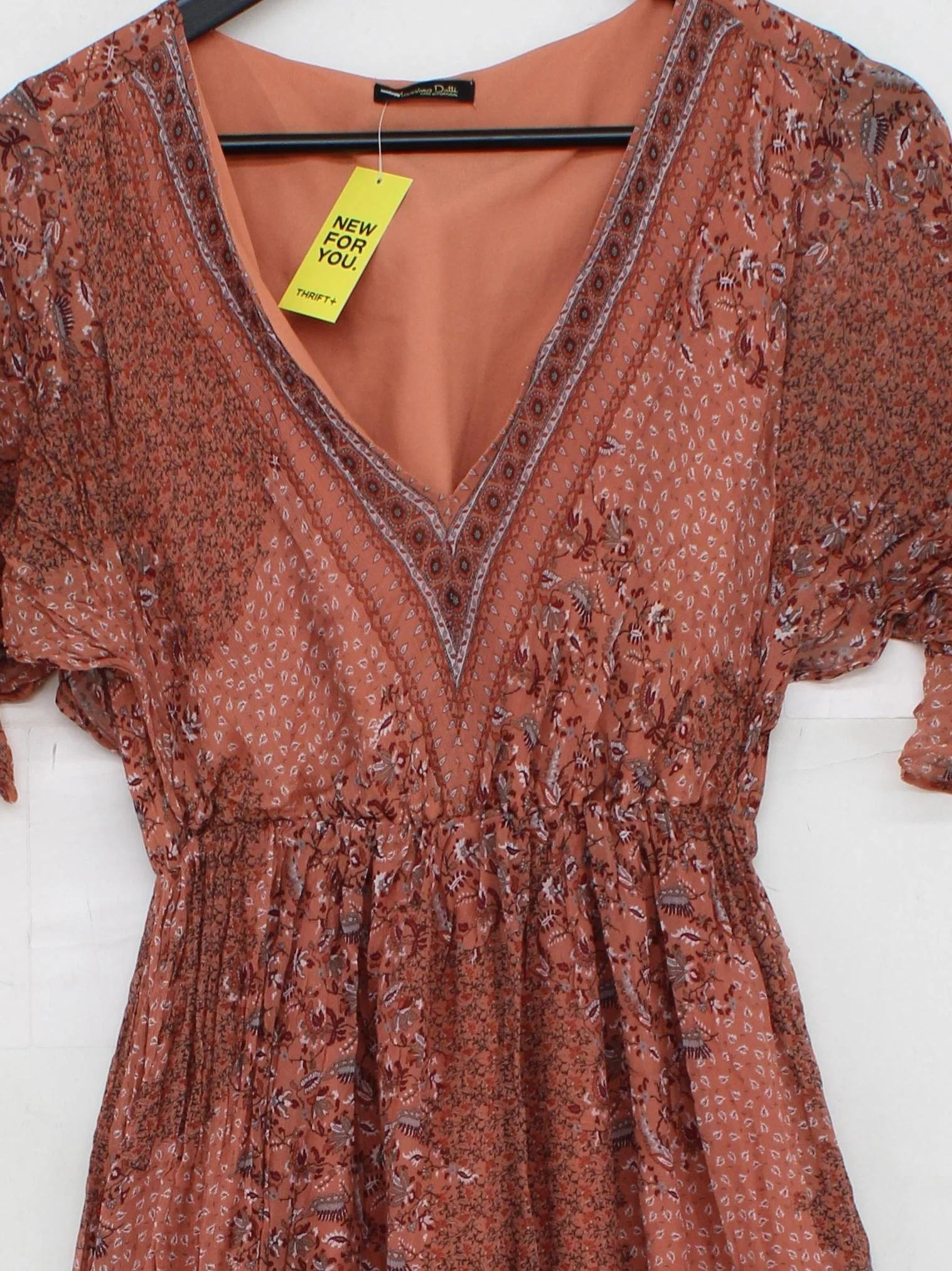 Massimo Dutti Maxi Dress in Tan - Image 3