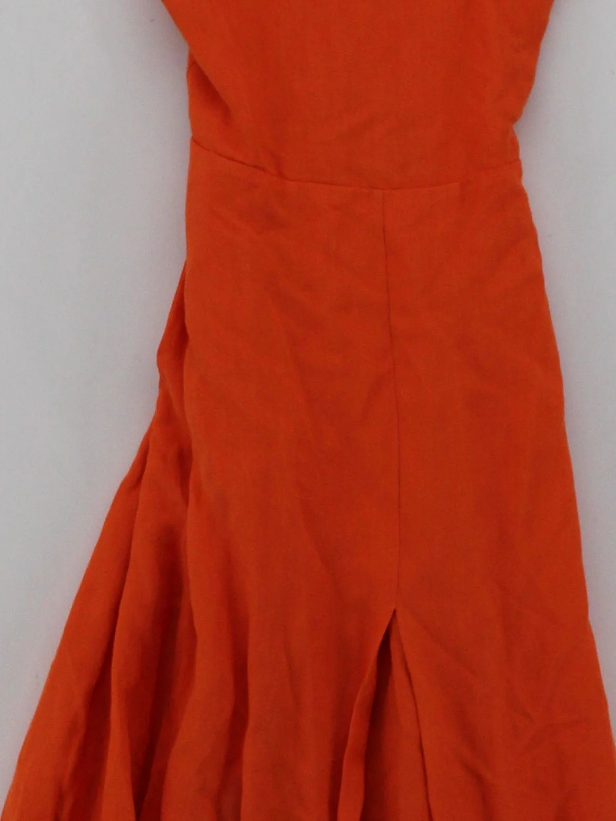 Massimo Dutti Maxi Dress UK8 in Orange - Image 3