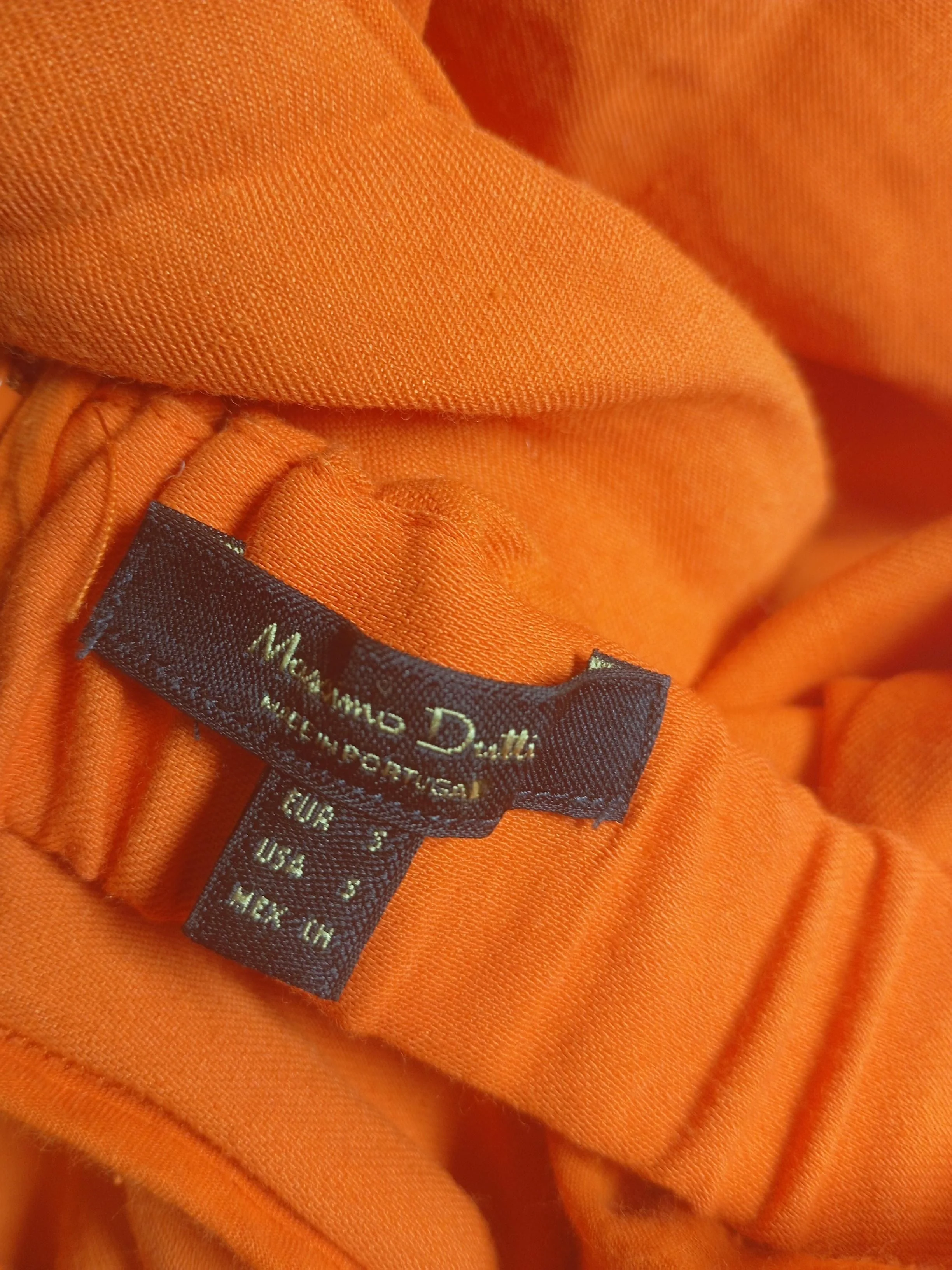 Massimo Dutti Maxi Dress UK8 in Orange - Image 5