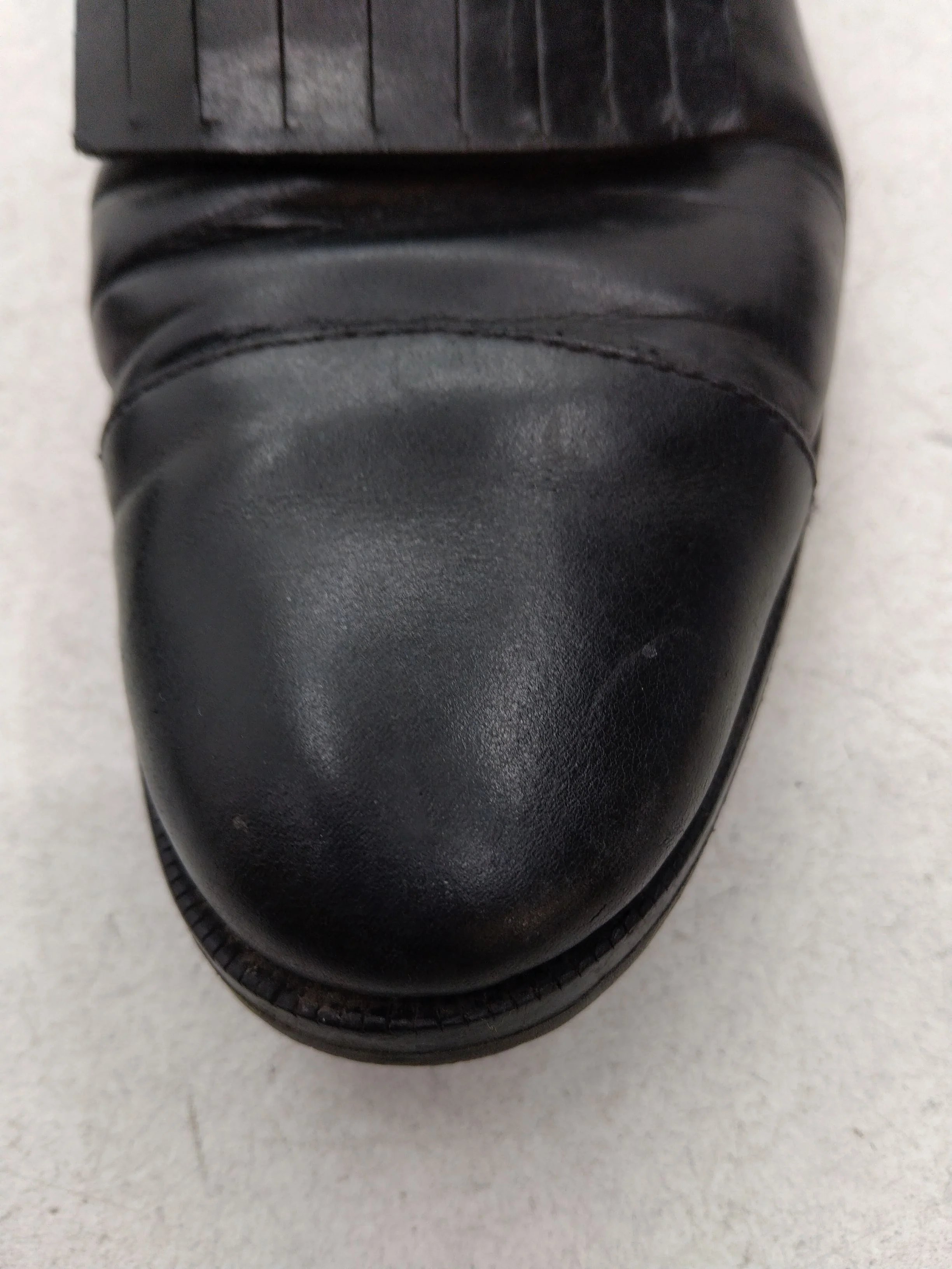 Massimo Dutti Men's Formal Shoes UK 6 Black 100% Leather Brogue - Image 8