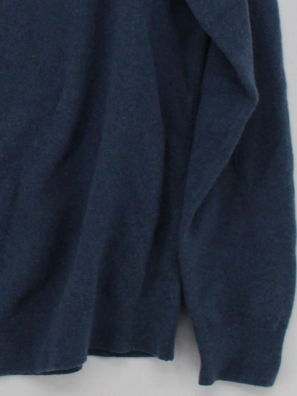 Massimo Dutti Men's Jumper M Blue Wool with Polyamide, Viscose Pullover - Image 4