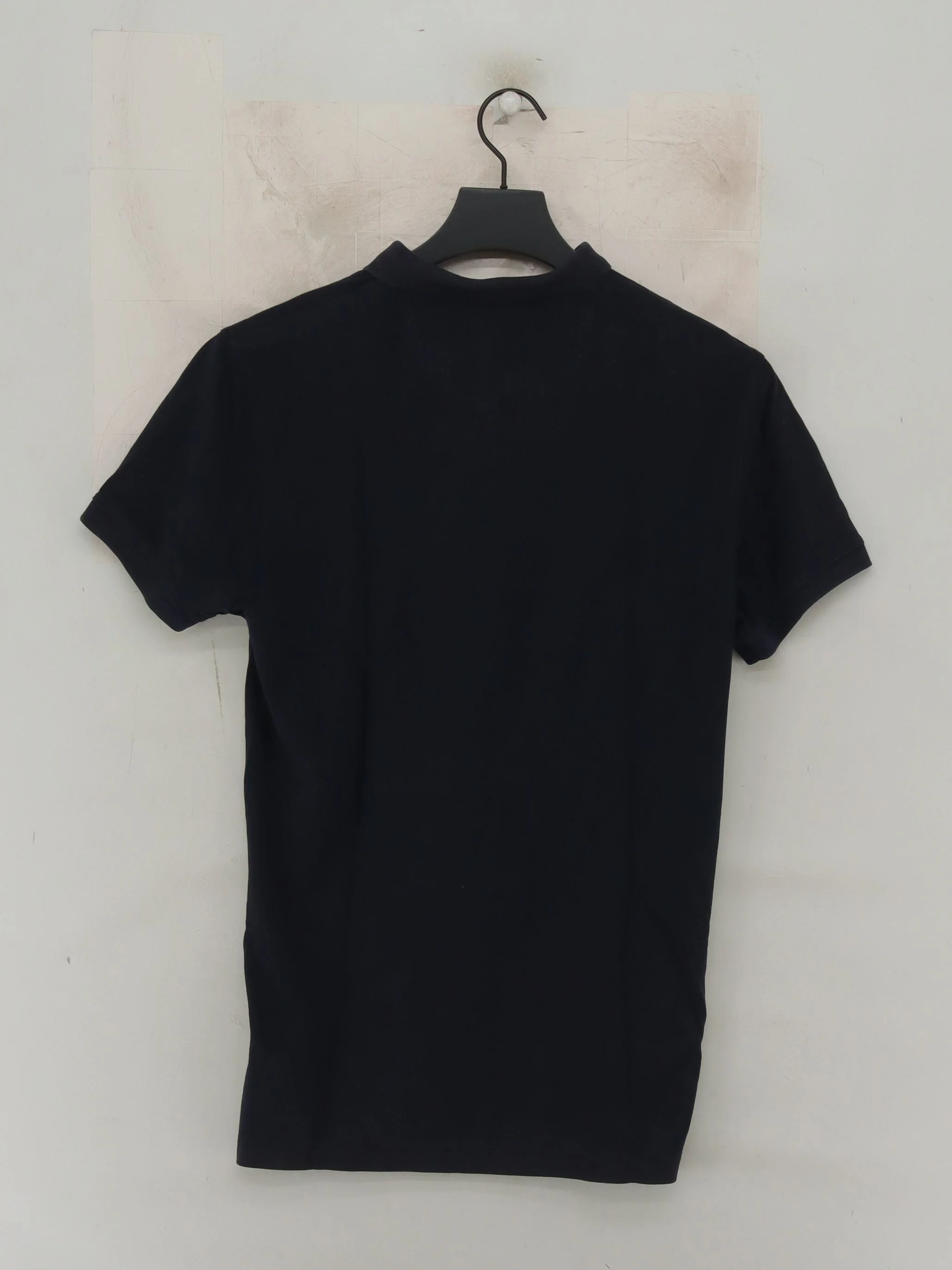 Massimo Dutti Men's Polo M Blue 100% Cotton Basic - Image 2