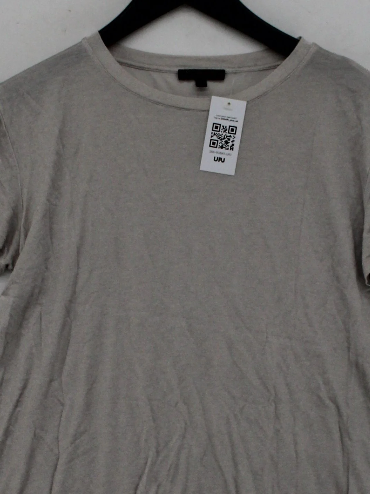 Massimo Dutti Men's T-Shirt XS Grey 100% Other Basic - Image 3