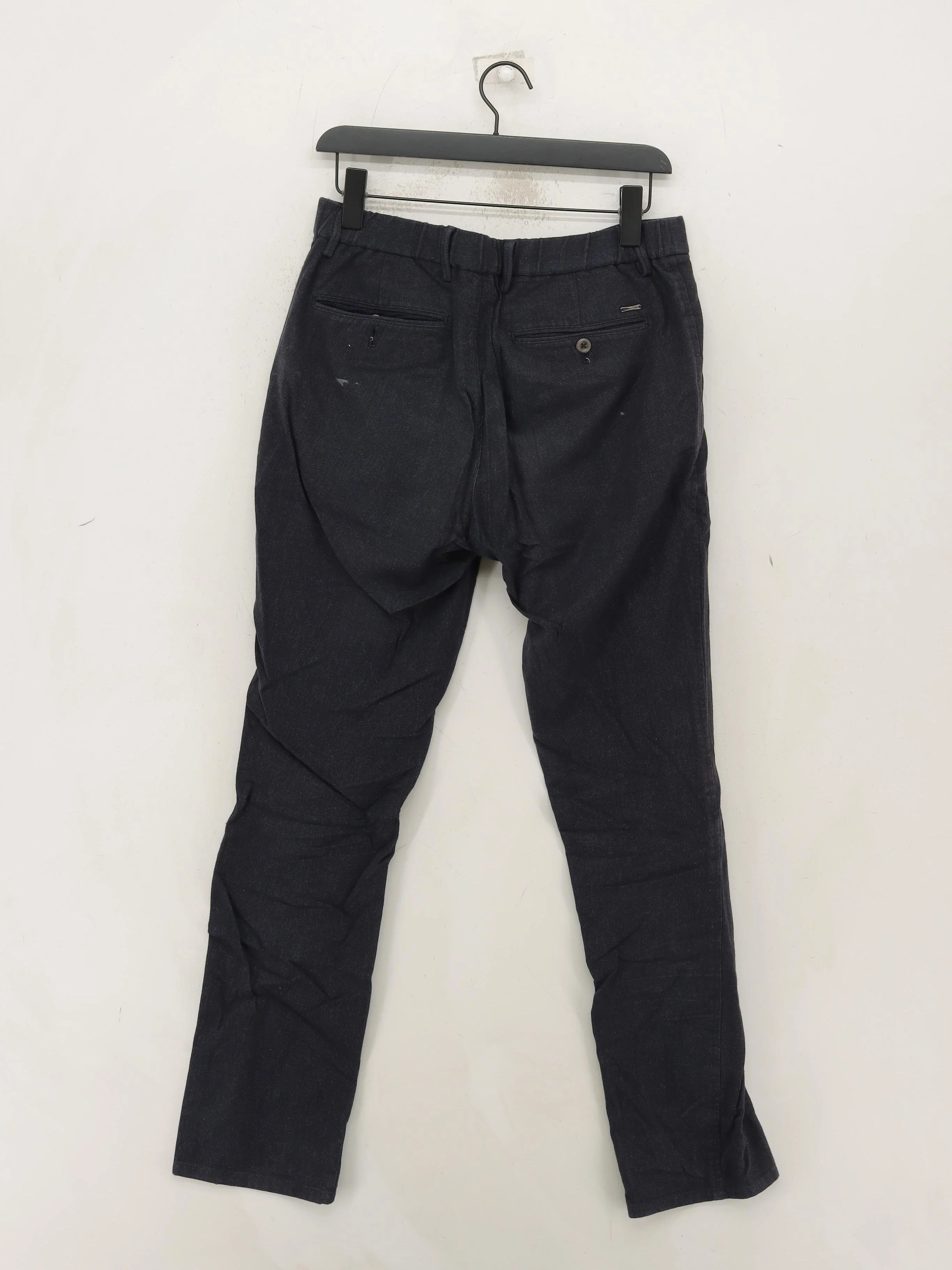 Massimo Dutti Men's Trousers M Blue 100% Cotton Straight Chino - Image 2