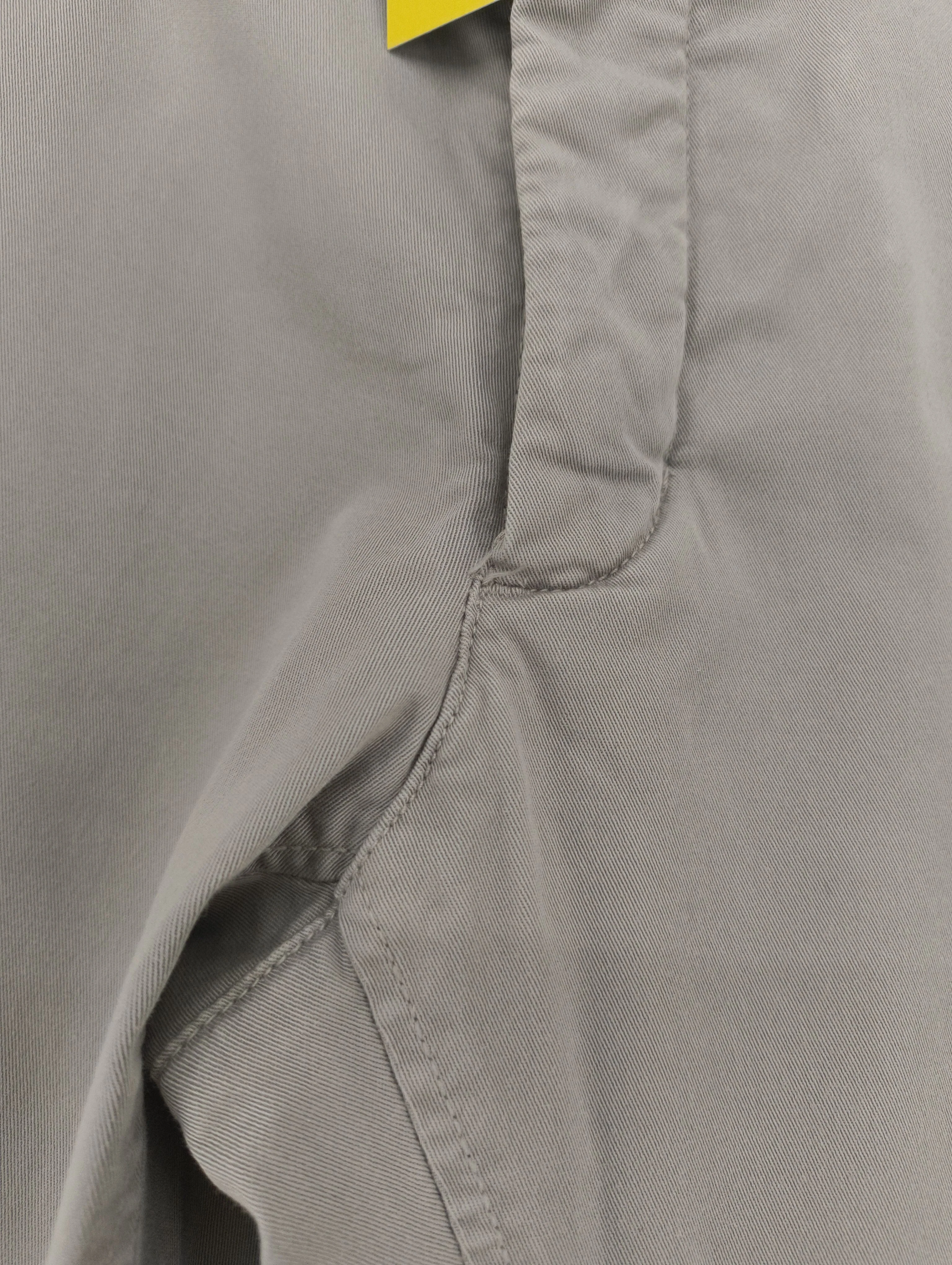 Massimo Dutti Men's Trousers M Grey 100% Cotton Straight Chino - Image 5