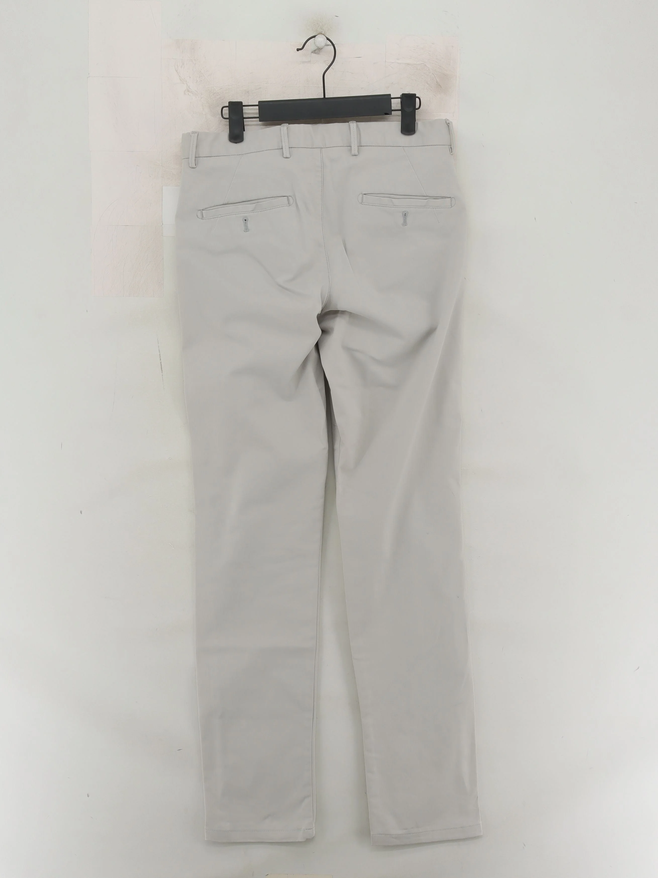 Massimo Dutti Men's Trousers W 30 in Grey 100% Cotton Straight Chino - Image 2