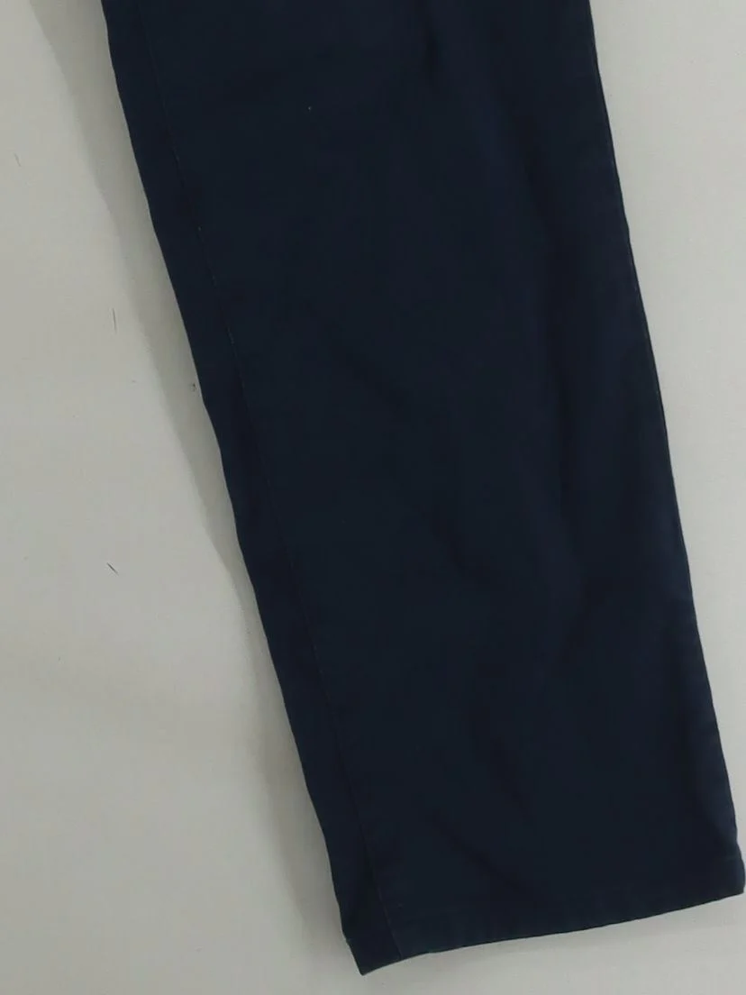 Massimo Dutti Men's Trousers W 32 in Blue 100% Cotton Tapered Chino - Image 4