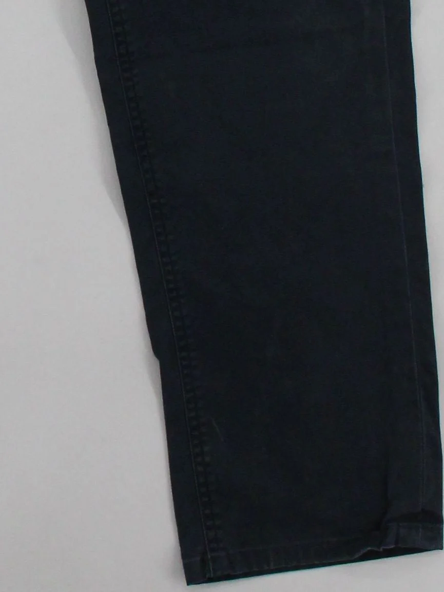 Massimo Dutti Men's Trousers W 32 in Blue Cotton with Elastane Straight Chino - Image 4