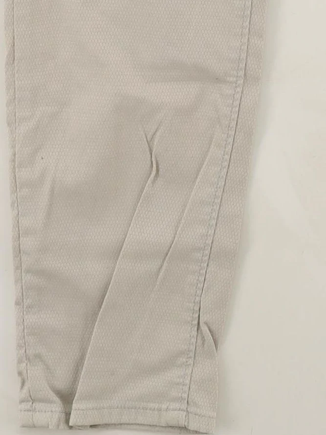 Massimo Dutti Men's Trousers W 32 in Tan Cotton with Polyester, Elastane Chino - Image 4