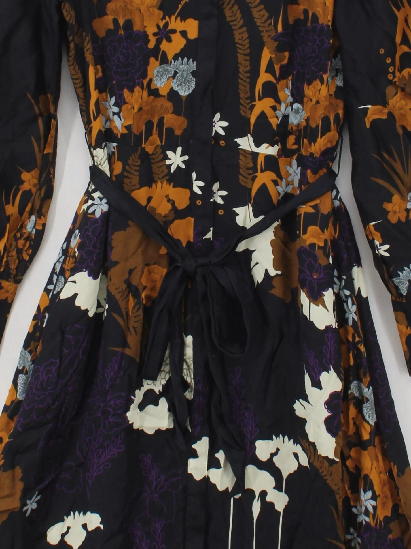 Massimo Dutti Shirt Midi Dress in Black - Image 3