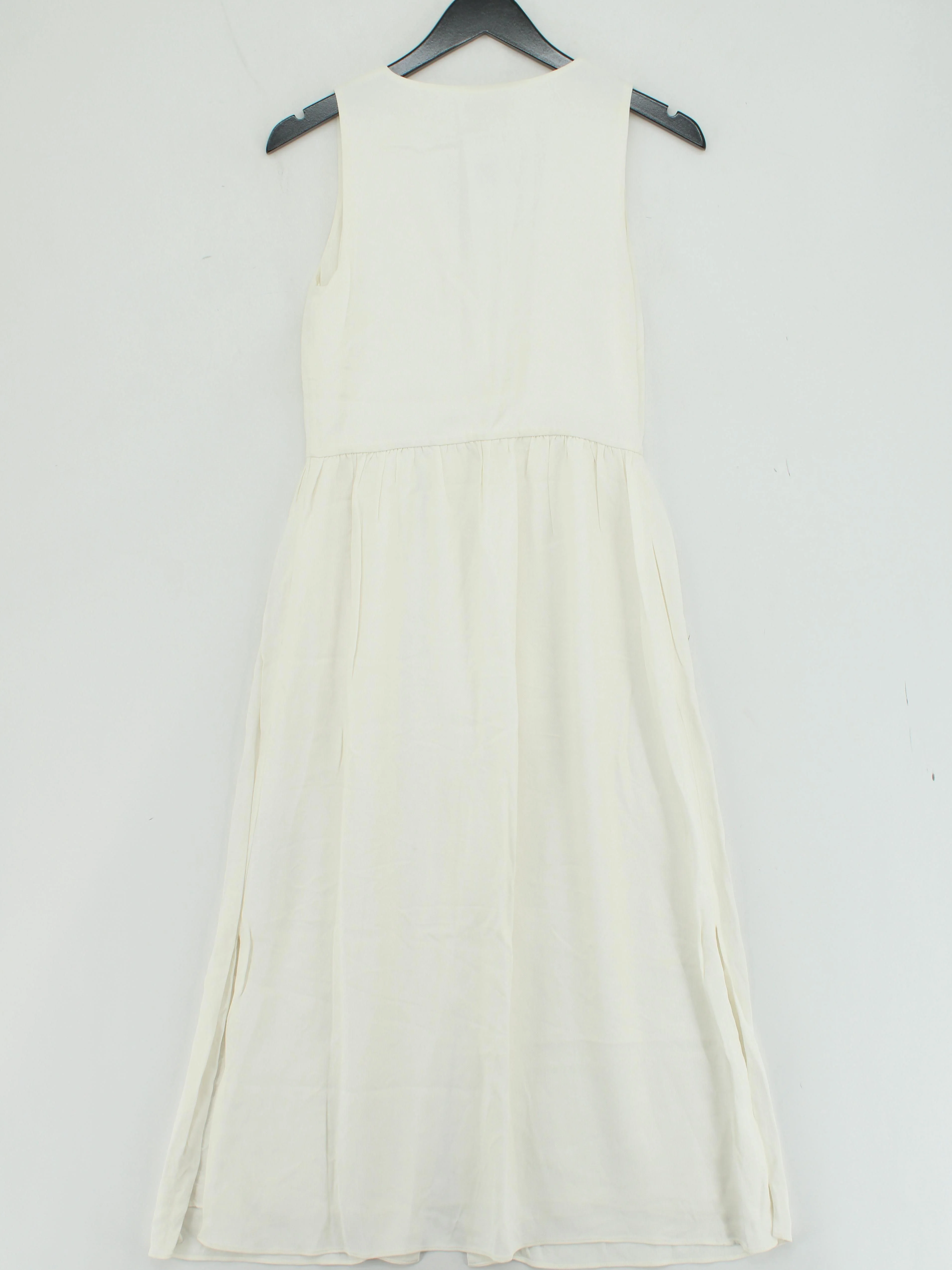 Massimo Dutti Shirt Midi Dress UK8 in White - Image 2