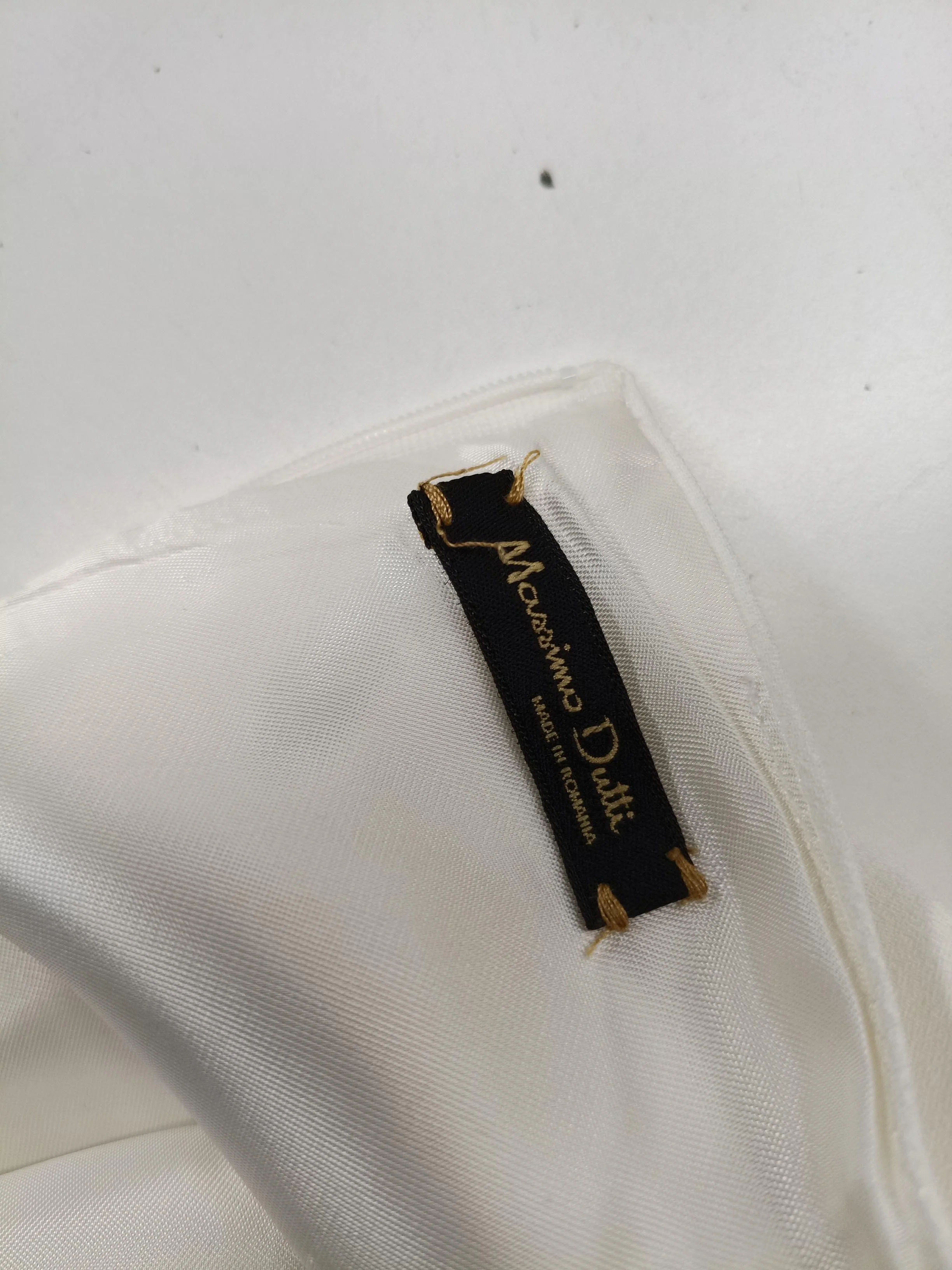 Massimo Dutti T-Shirt Mini Dress UK10 in Cream - Image 6