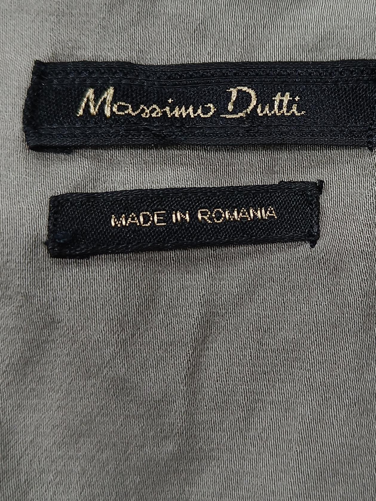 Massimo Dutti T-Shirt Mini Dress UK10 in Grey - Image 5