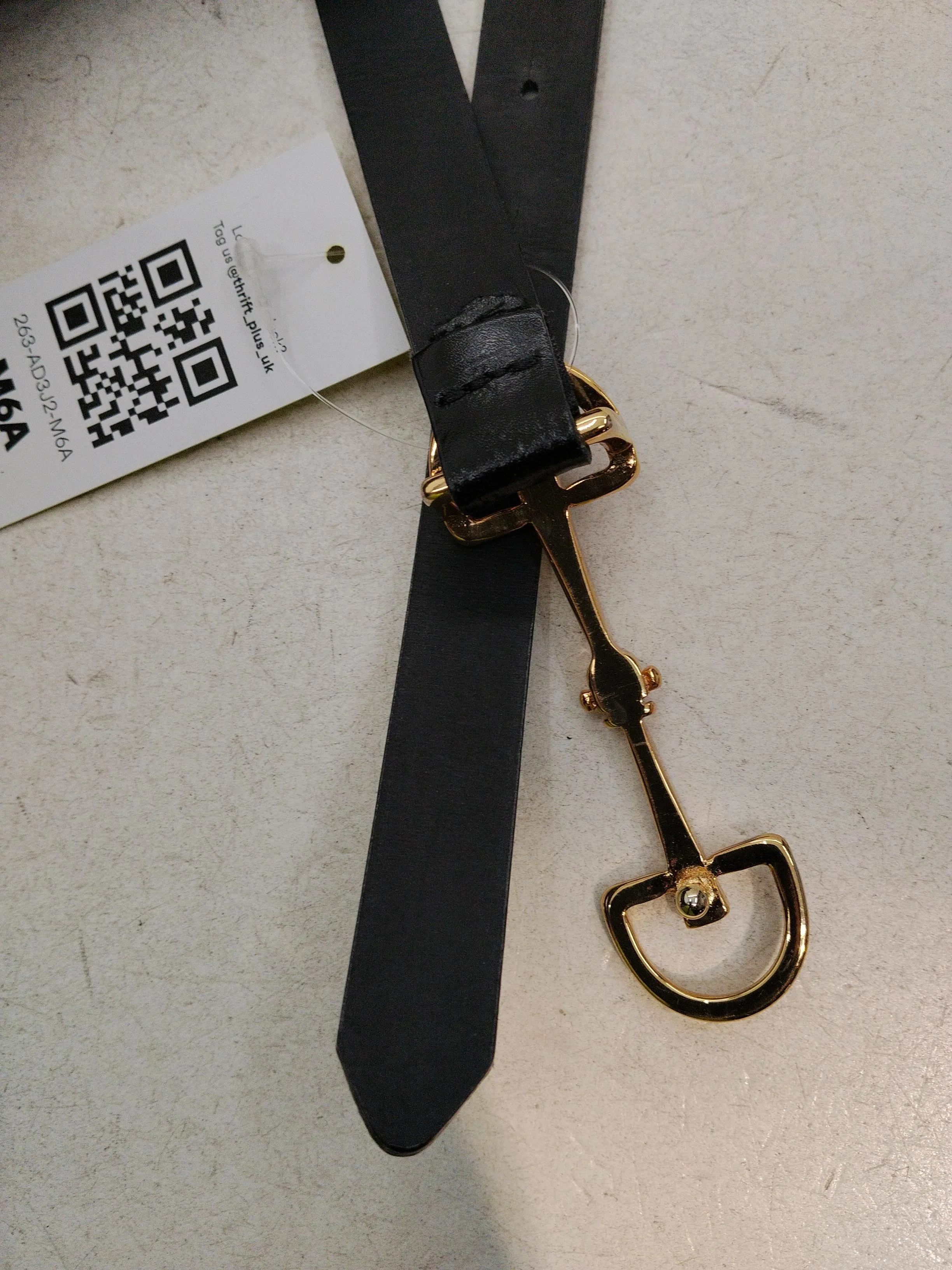 Massimo Dutti Women's Belt XS Black 100% Leather Basic Belt - Image 4