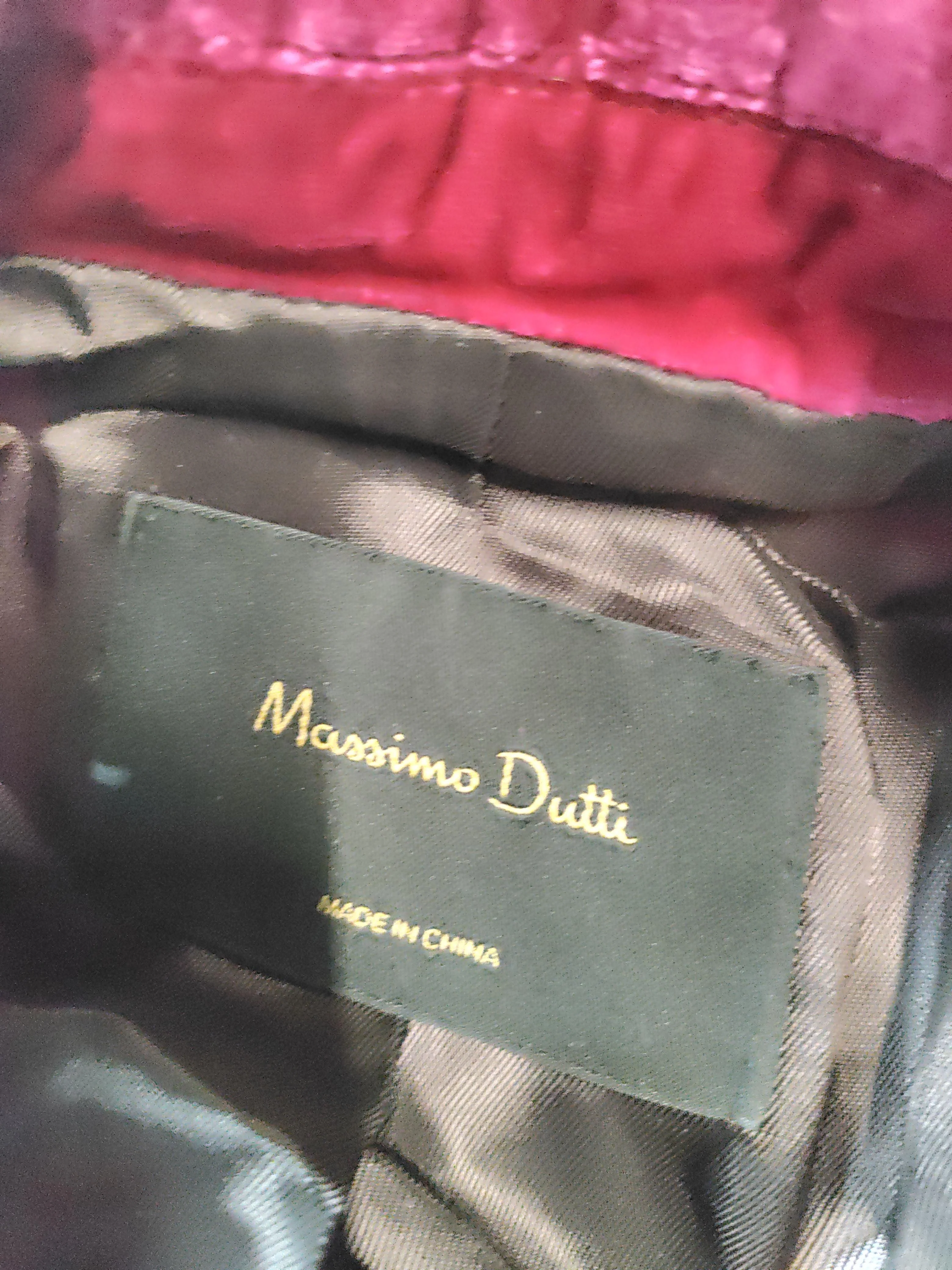 Massimo Dutti Women's Blazer UK 12 Red 100% Other Overcoat - Image 5