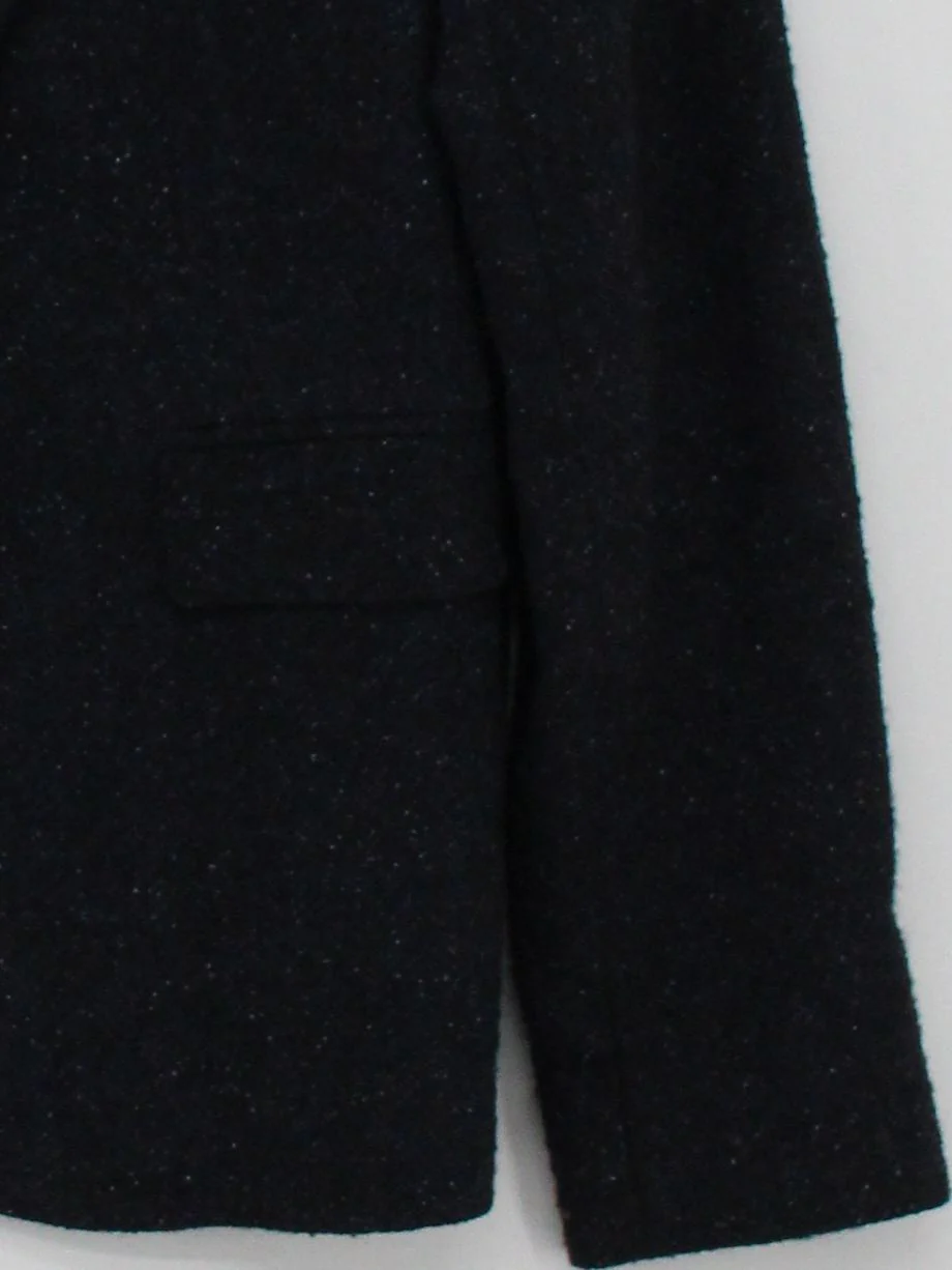 Massimo Dutti Women's Blazer XS Blue Wool with Polyester Overcoat - Image 4