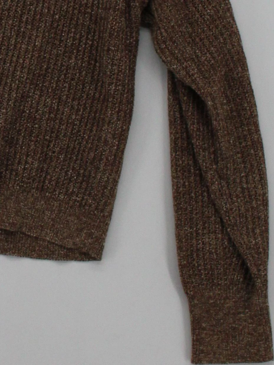 Massimo Dutti Women's Cardigan S Brown 100% Other V-Neck Cardigan - Image 4