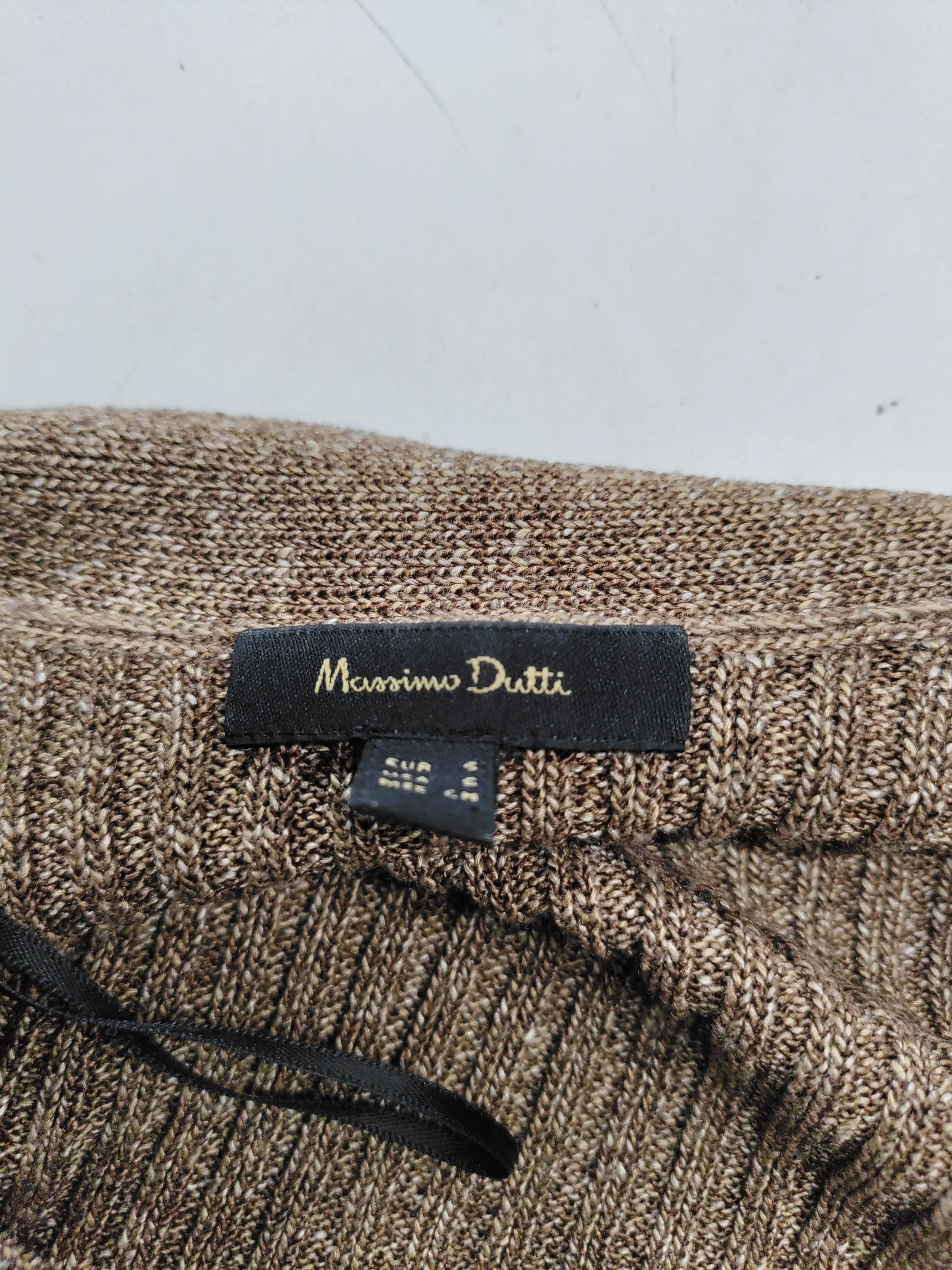 Massimo Dutti Women's Cardigan S Brown 100% Other V-Neck Cardigan - Image 5