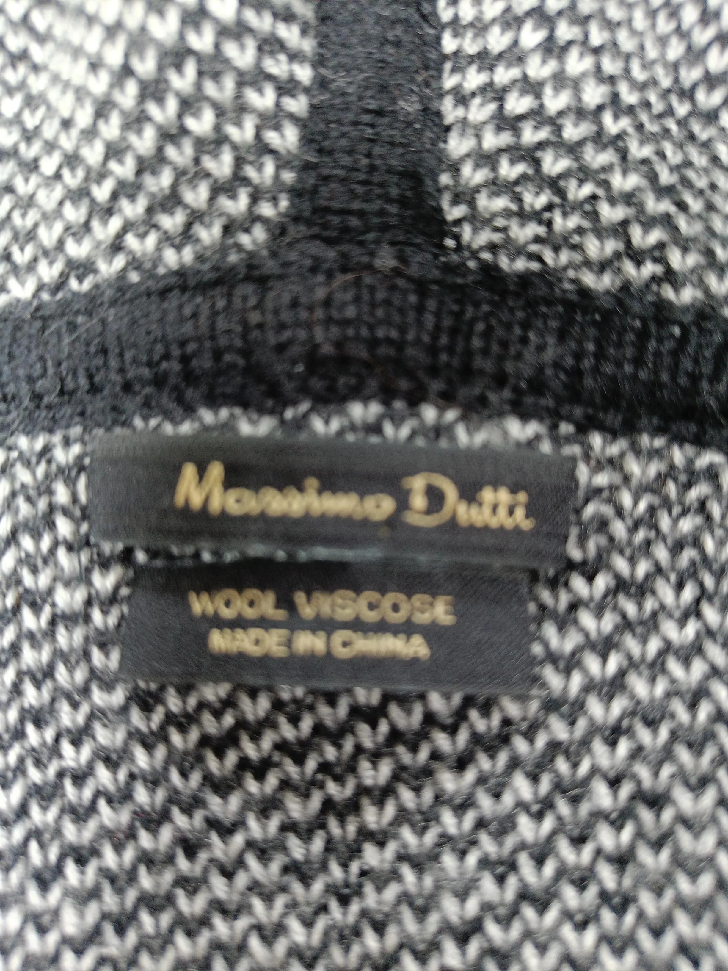 Massimo Dutti Women's Cardigan S Grey Wool with Viscose V-Neck Cardigan - Image 5