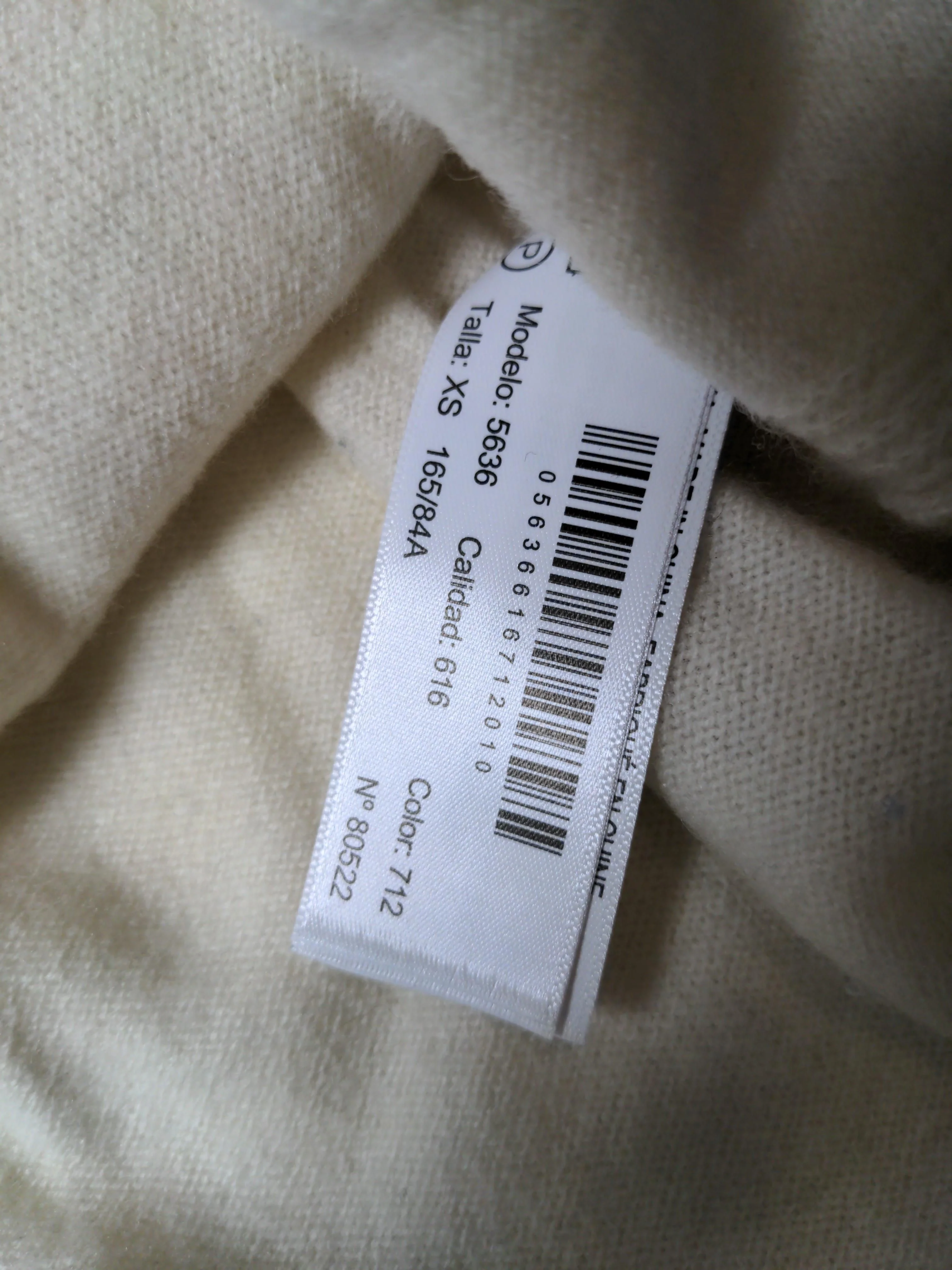 Massimo Dutti Women's Cardigan XS Cream Wool with Cashmere V-Neck Cardigan - Image 7