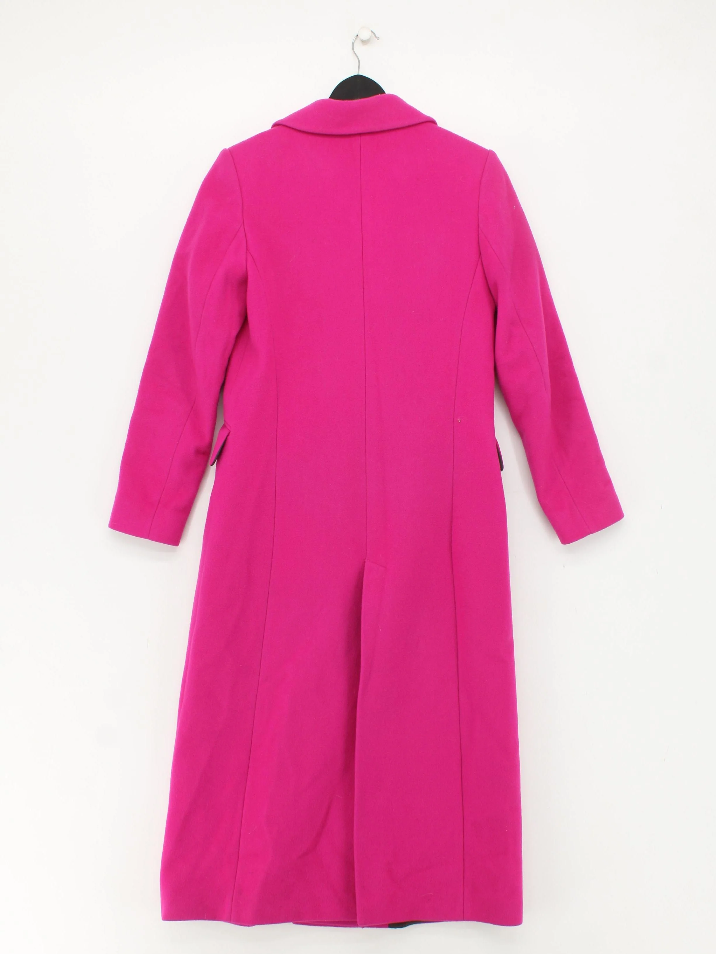 Massimo Dutti Women's Coat XS Pink Wool with Polyamide Overcoat - Image 2