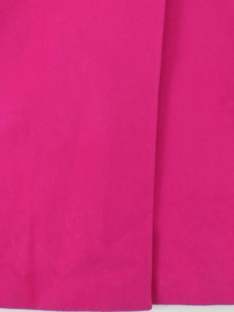Massimo Dutti Women's Coat XS Pink Wool with Polyamide Overcoat - Image 4