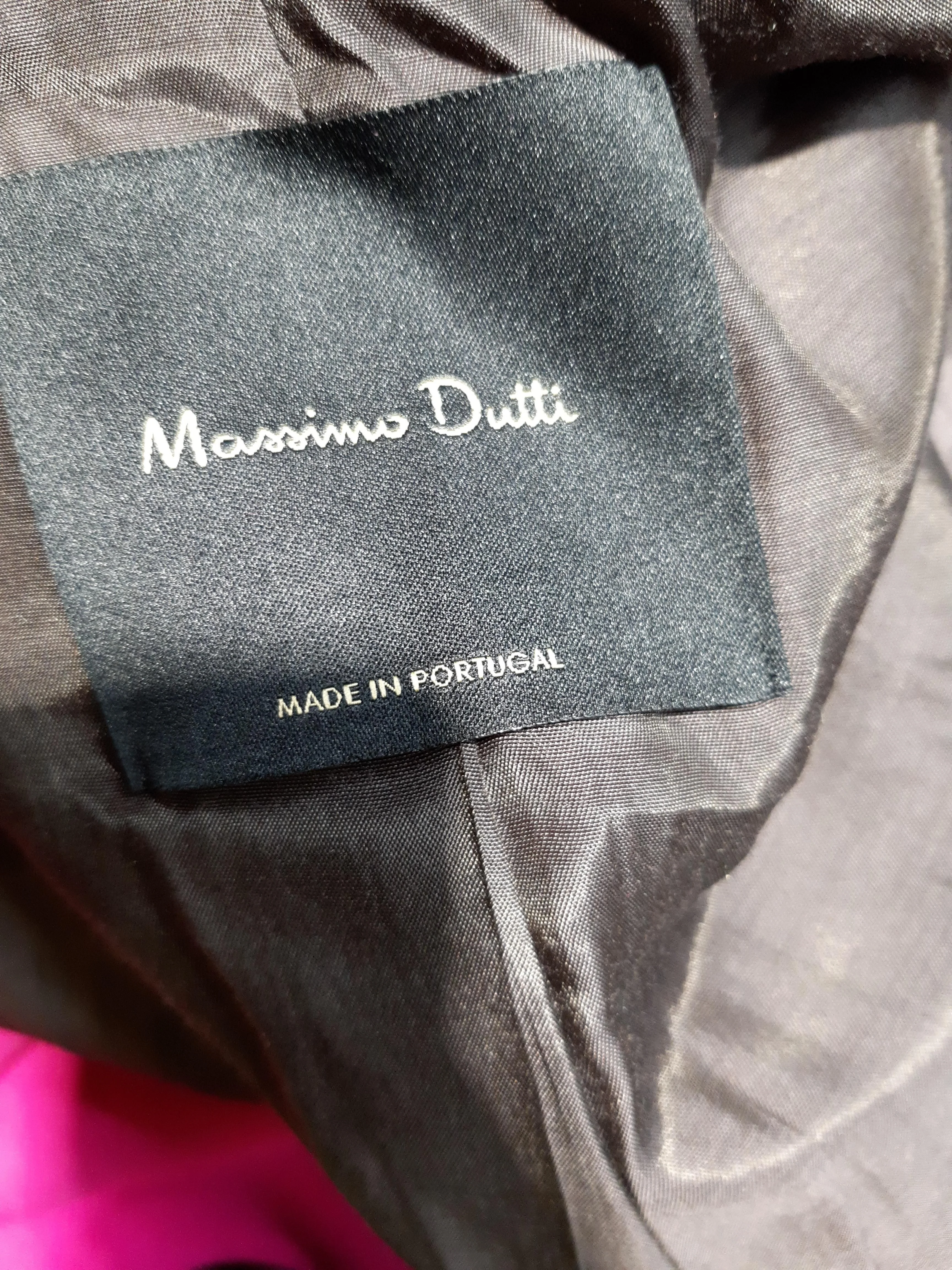 Massimo Dutti Women's Coat XS Pink Wool with Polyamide Overcoat - Image 6