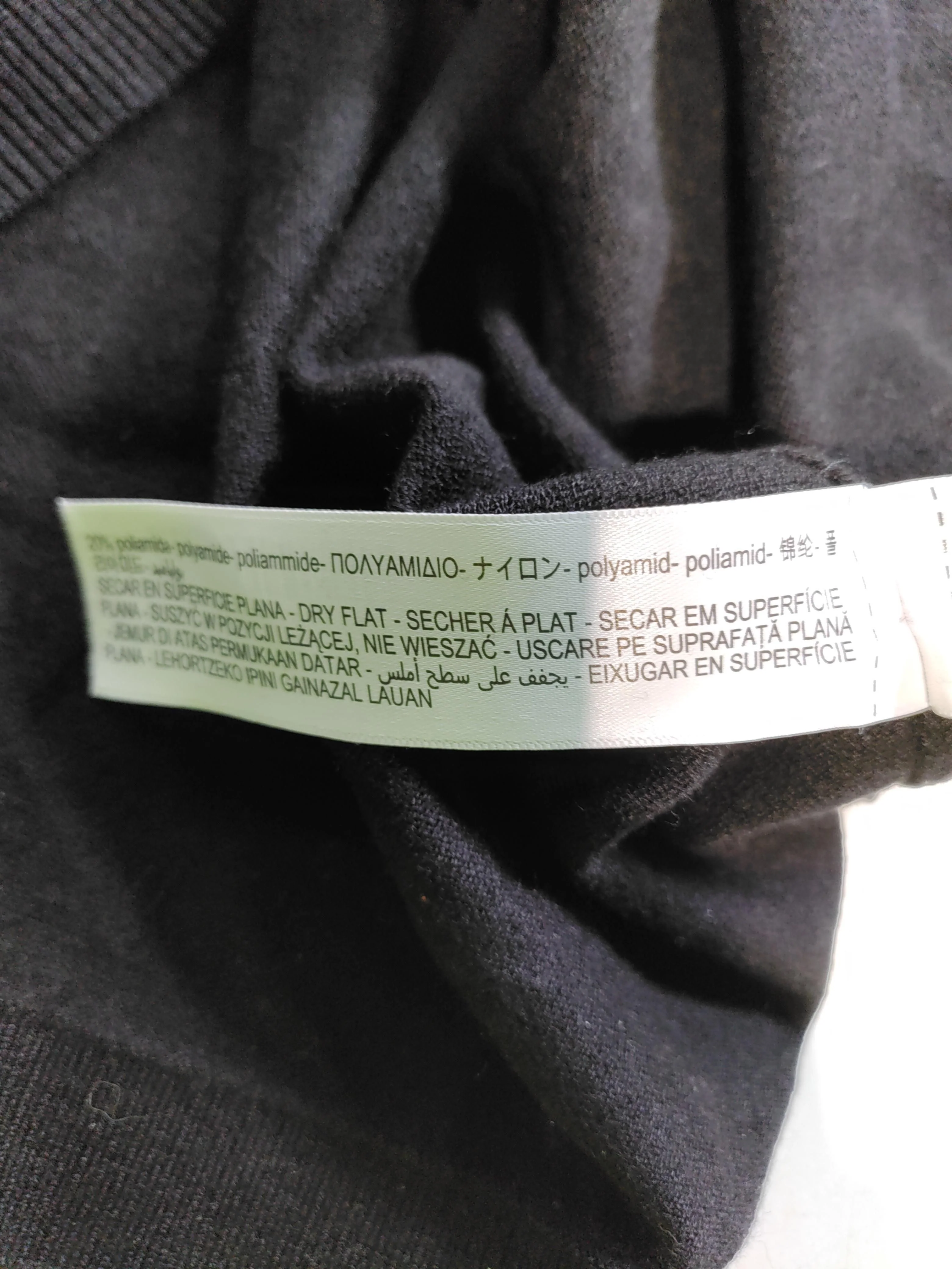 Massimo Dutti Women's Jumper M Black 100% Polyamide Collared Pullover - Image 6
