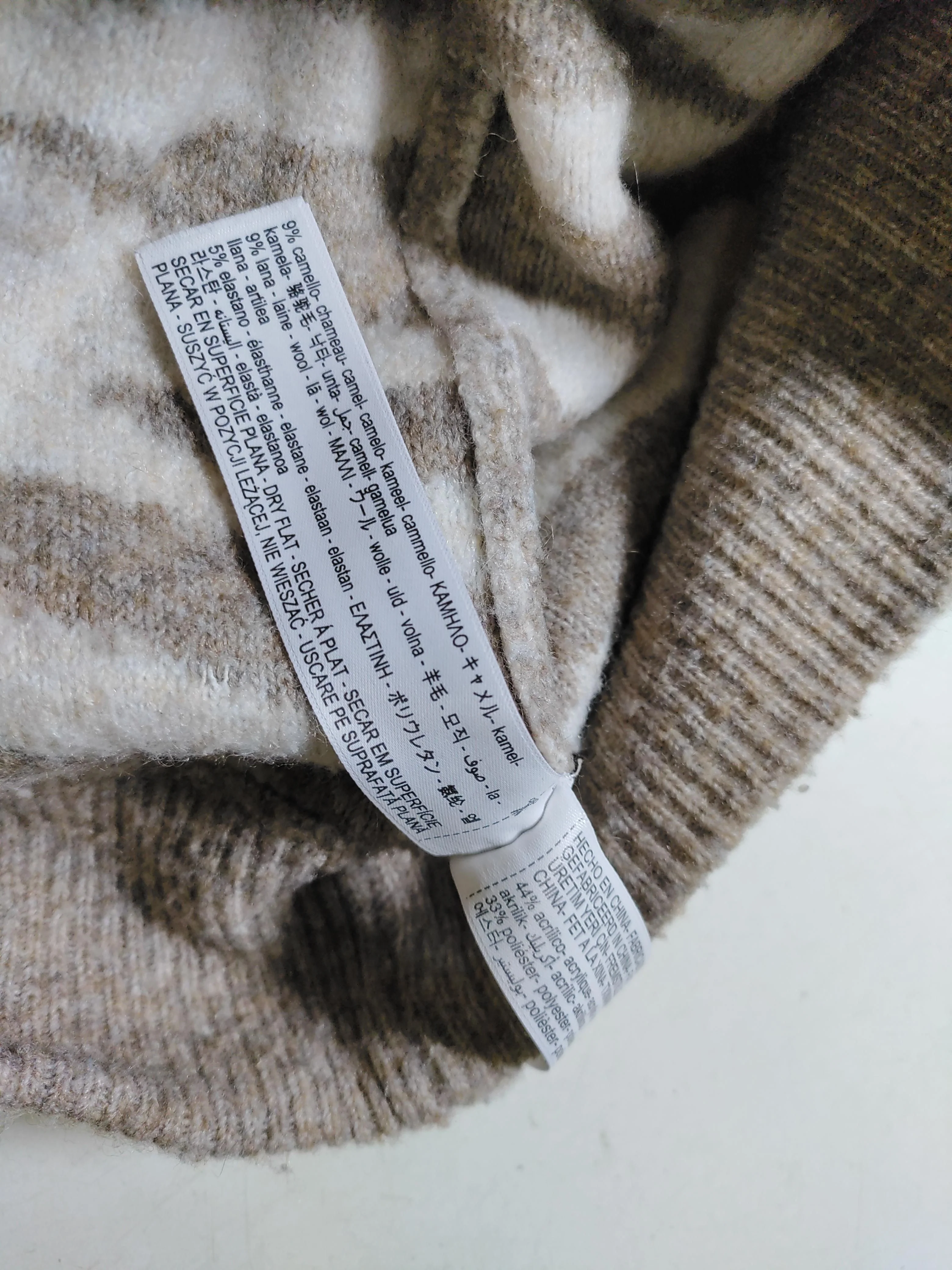 Massimo Dutti Women's Jumper XS Brown Acrylic - Image 6