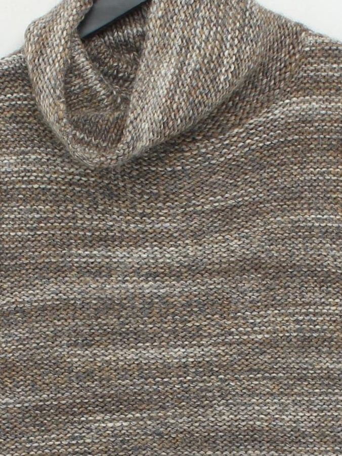 Massimo Dutti Women's Jumper XS Multi 100% Wool Roll Neck Vest - Image 3