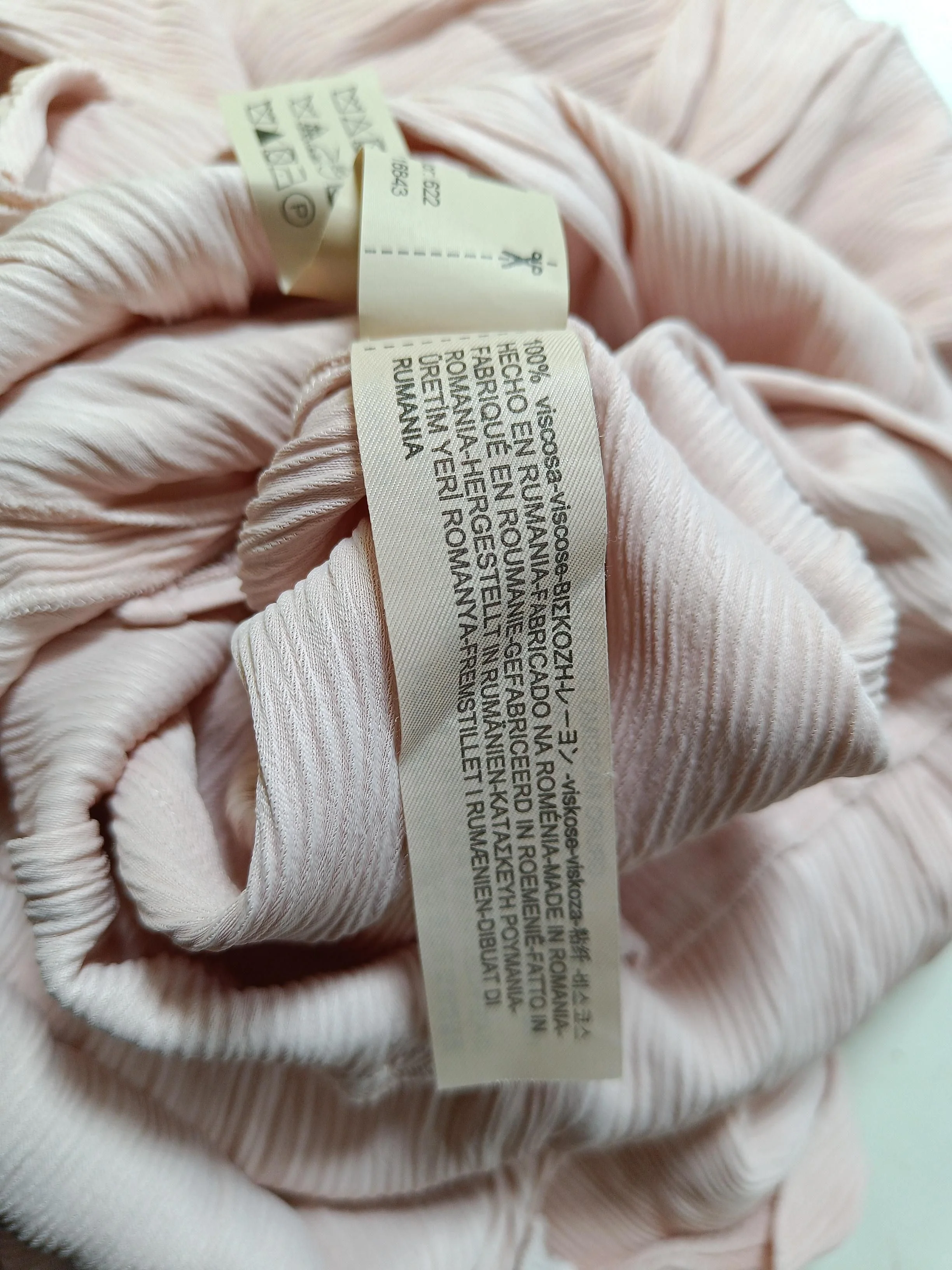 Massimo Dutti Women's Jumpsuit UK 8 Pink 100% Viscose Wide-Leg Jumpsuit - Image 6